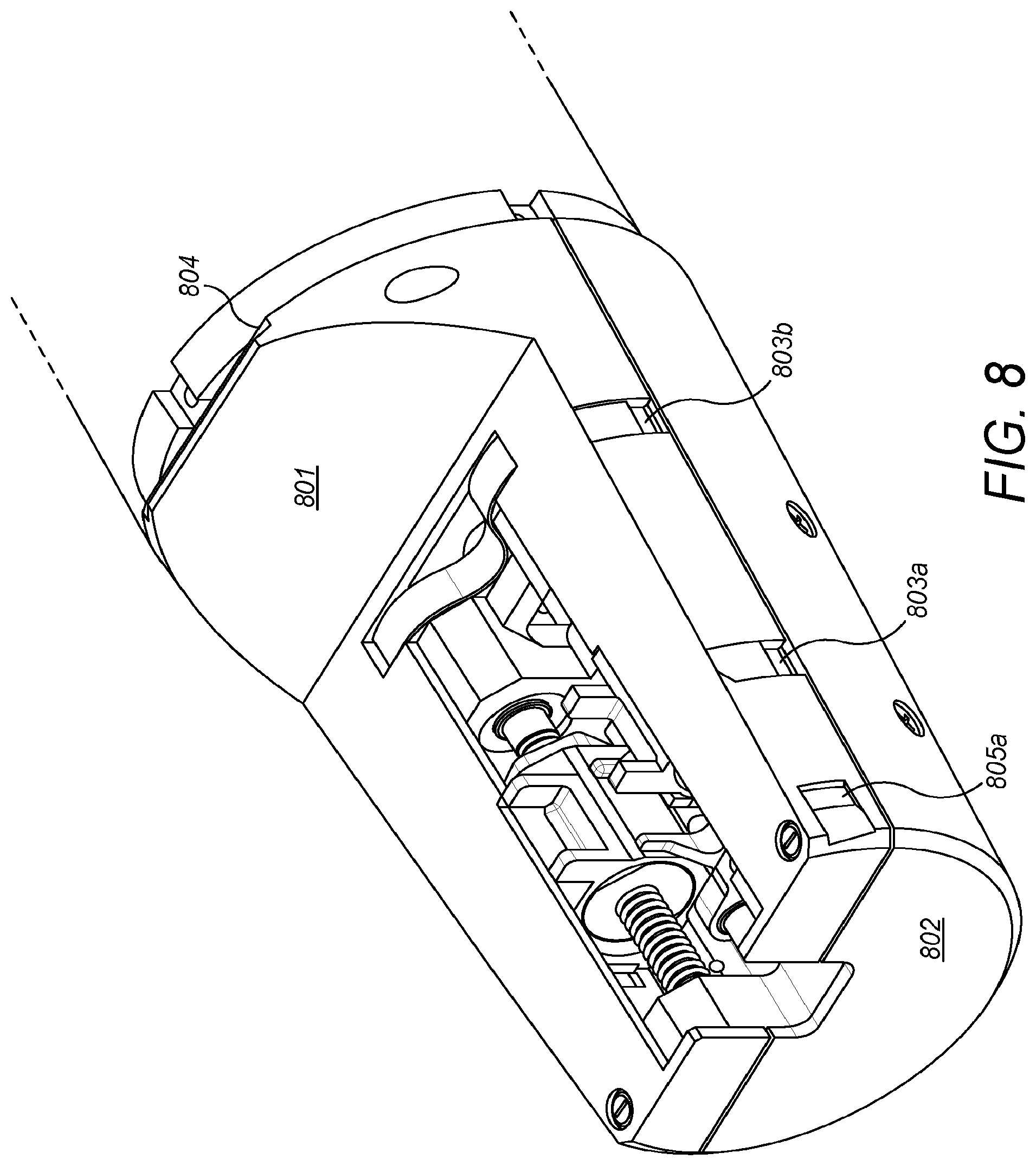 Patent US12137994 Figure 7 – Interfacing a surgical robotic arm and instrument