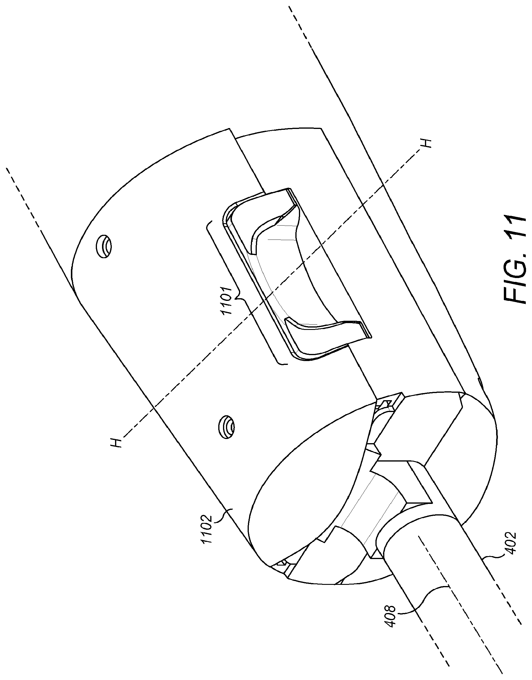 Patent US12137994 Figure 10 – Interfacing a surgical robotic arm and instrument