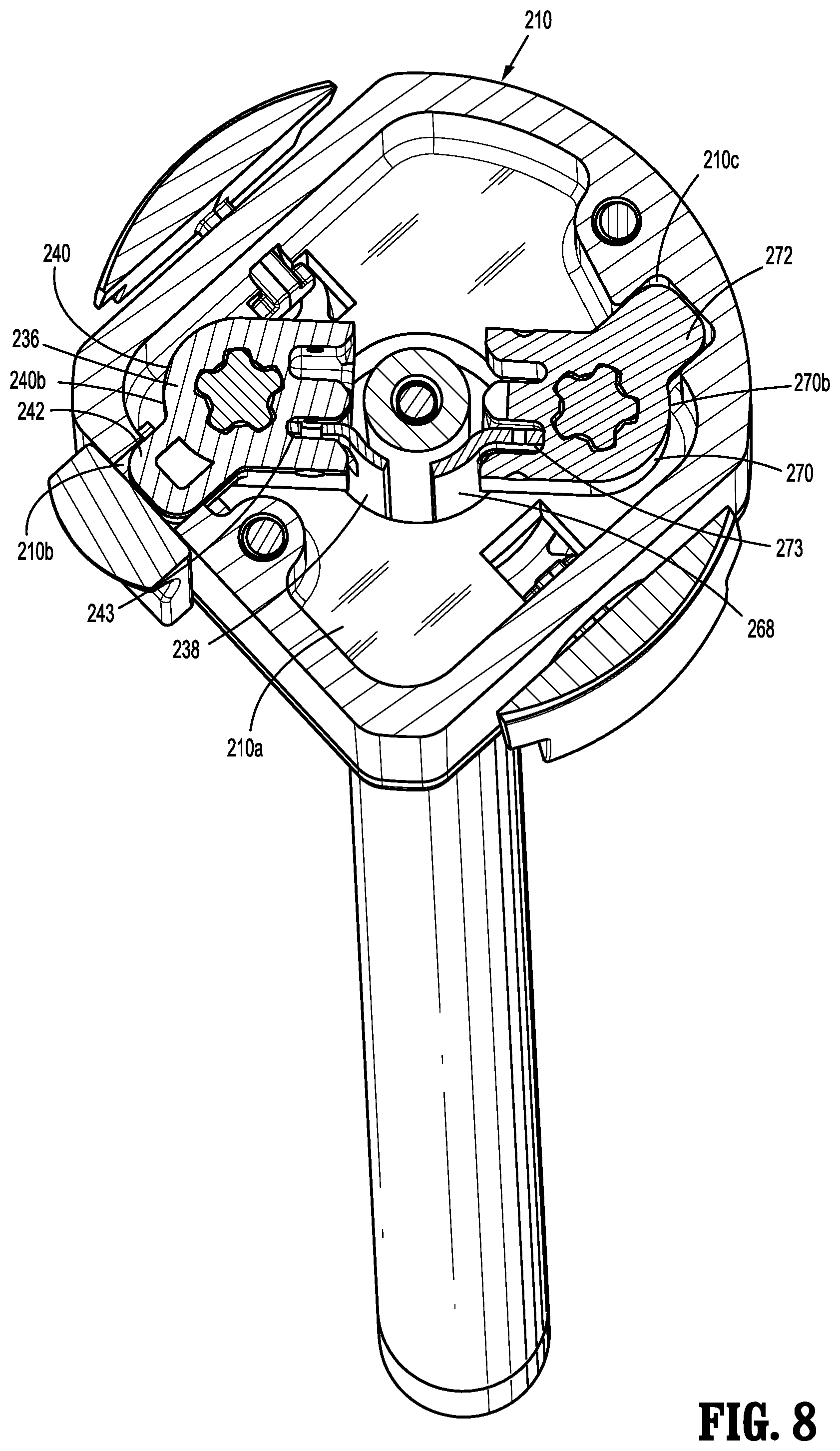 Patent US12137995 Figure 6 – Robotic surgical assemblies and instrument drive connectors thereof
