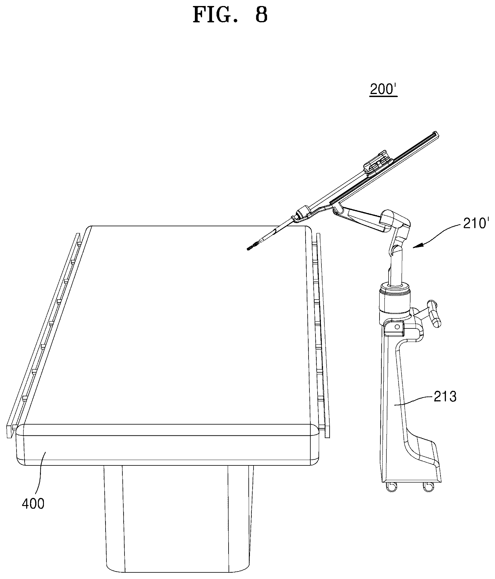 Patent US12137999 Figure 8 – Methods for laparoscopic surgery with assist robot and controlling methods for laparoscopic surgery system with assist robot