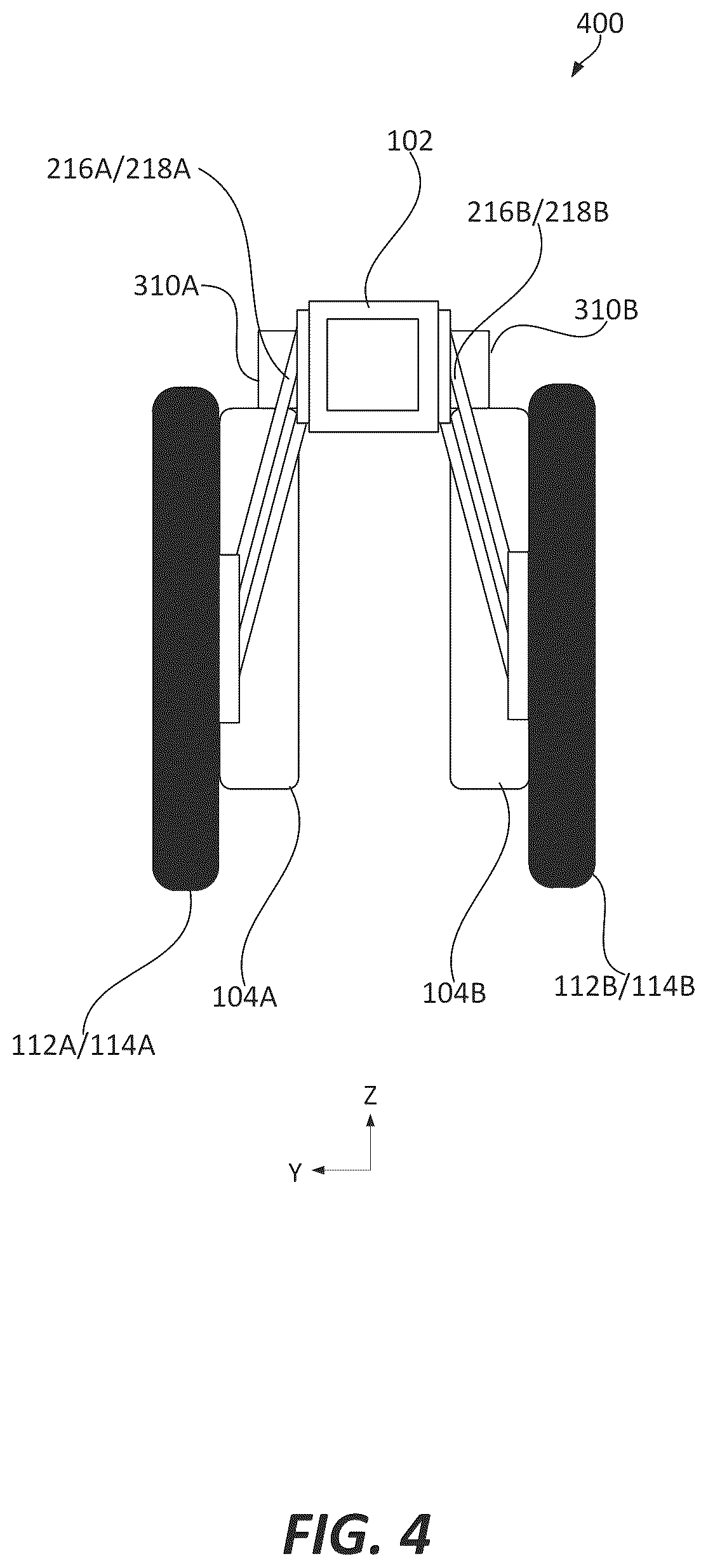 Patent US12139001 Figure 5 – Foldable off-road electric vehicle