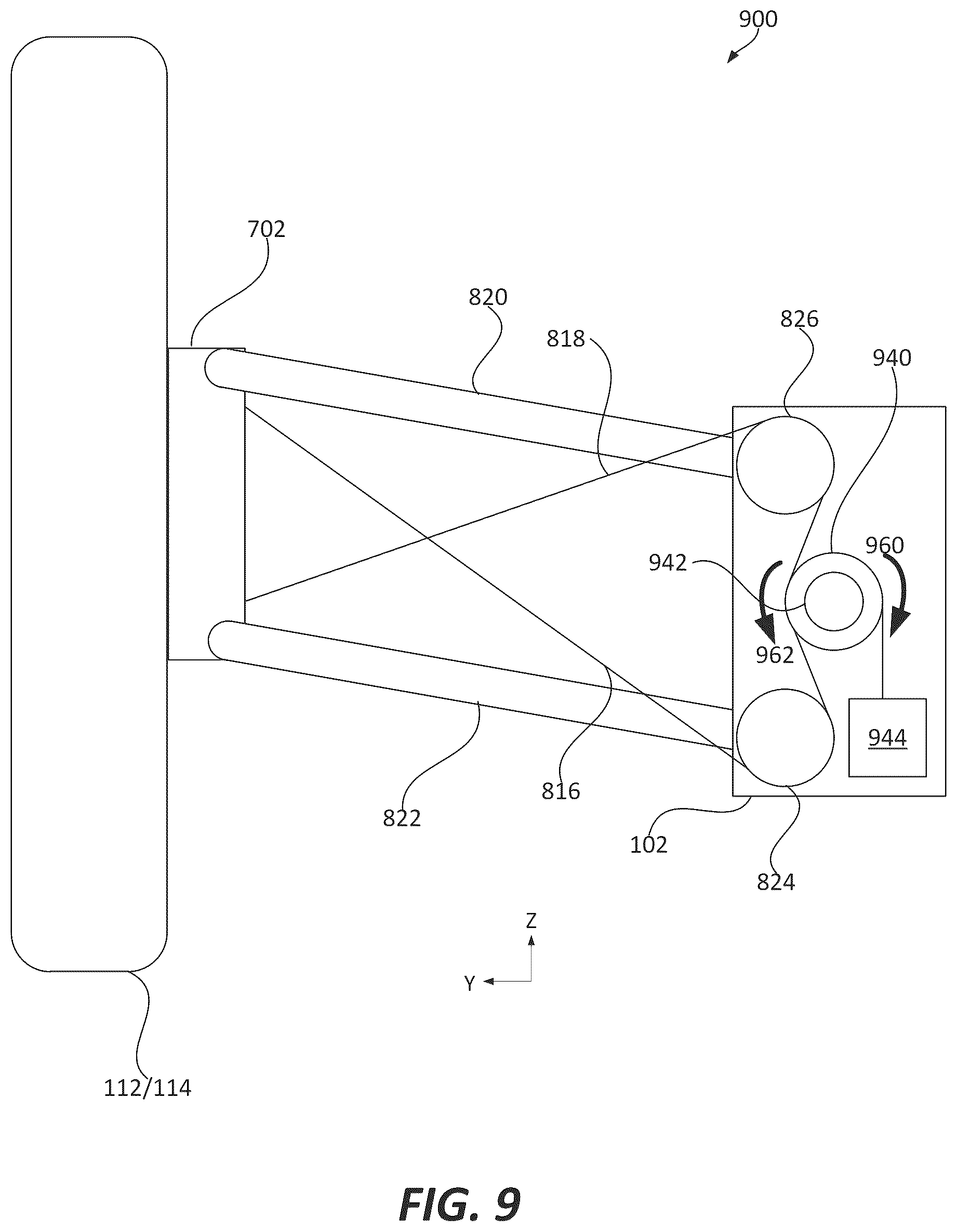 Patent US12139001 Figure 11 – Foldable off-road electric vehicle