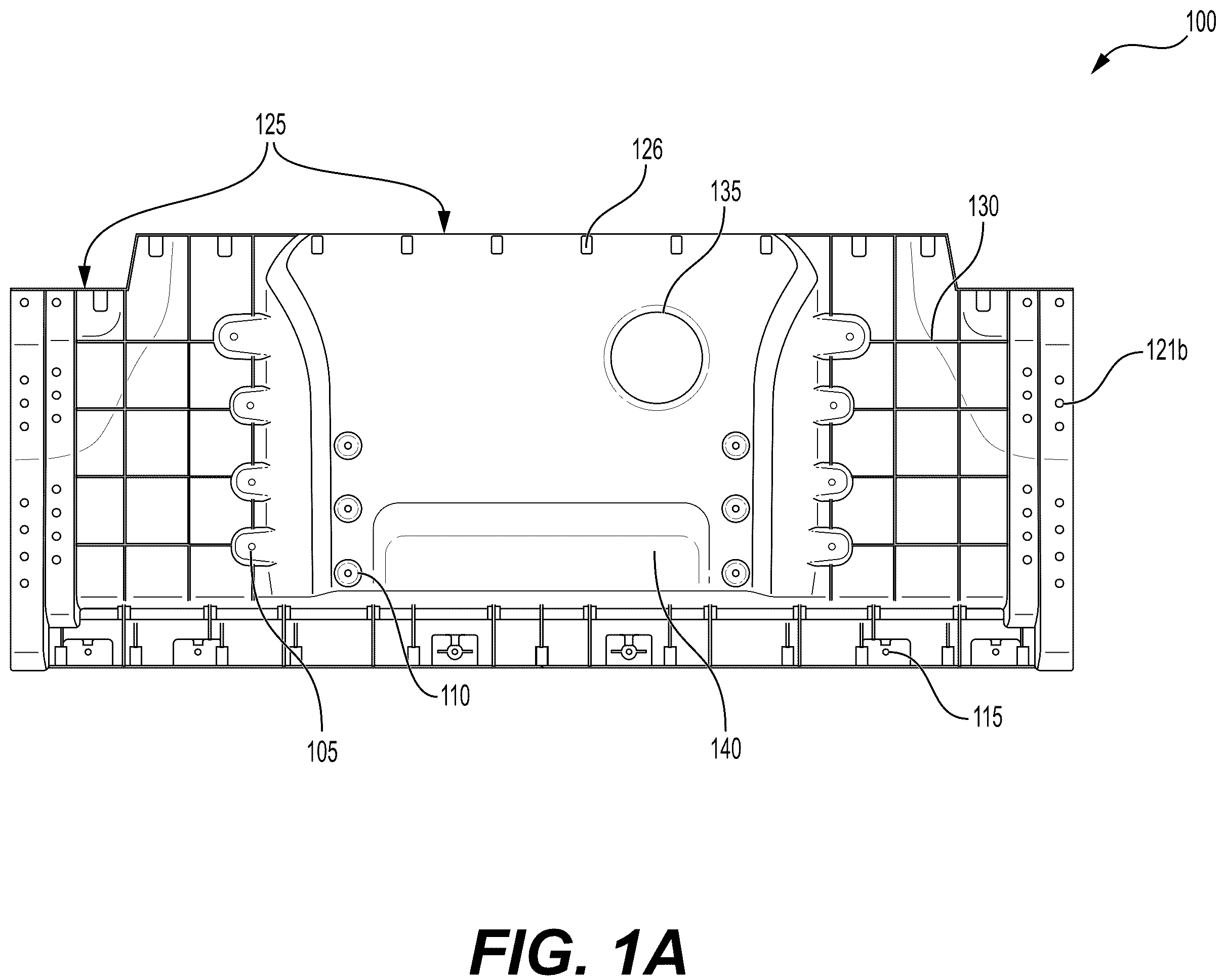Patent US12139004 Figure 1 – Modular motor vehicle platforms and assembly methods