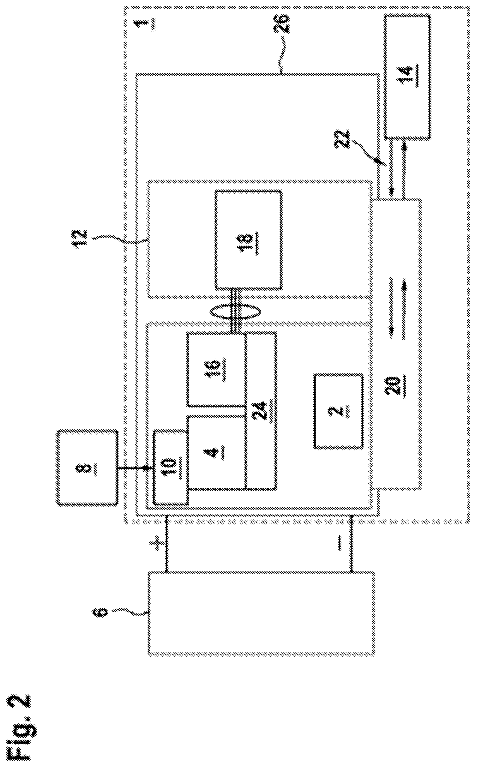 Patent US12139006 Figure 2 – Drive device with self-controlled cooling
