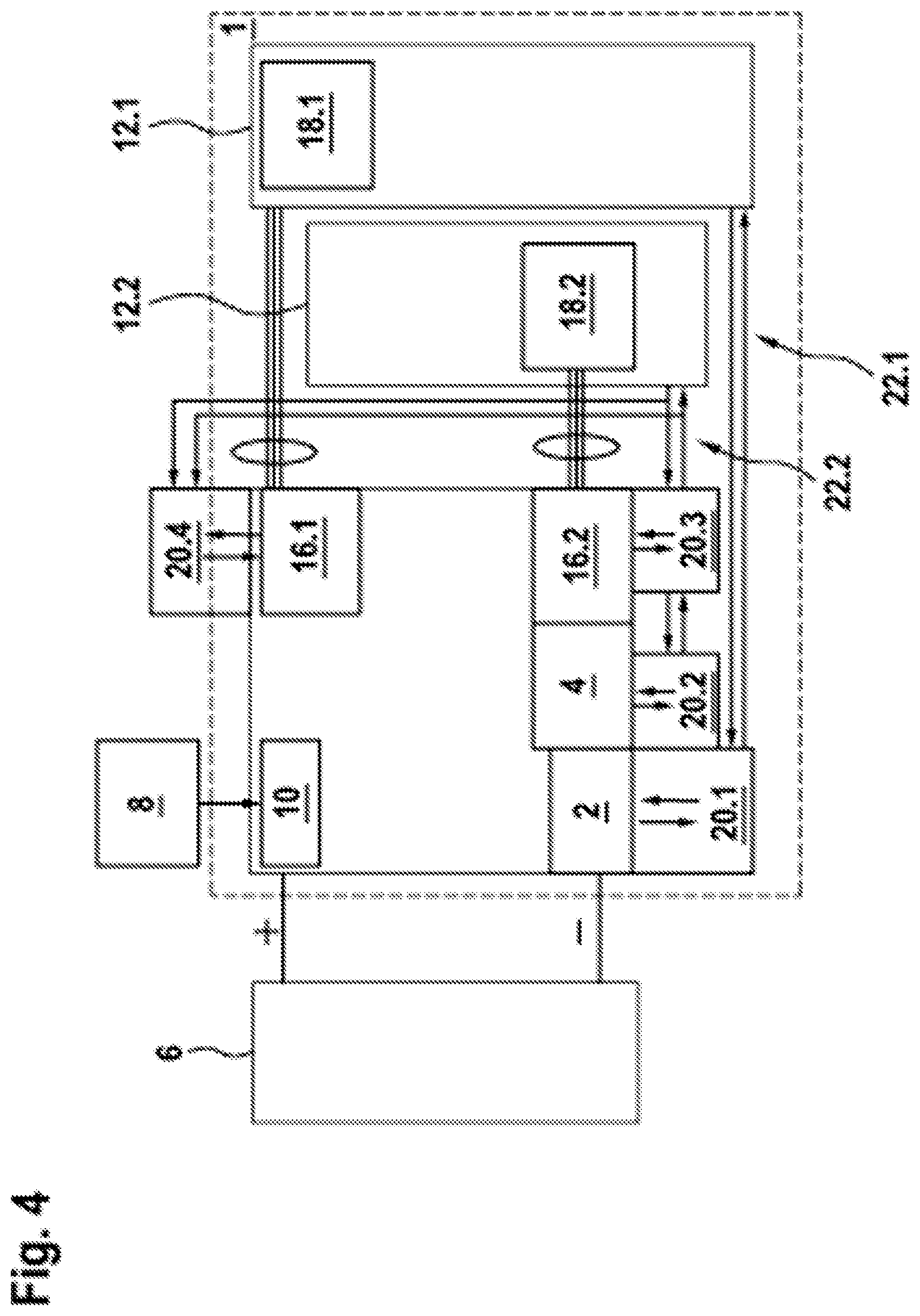 Patent US12139006 Figure 4 – Drive device with self-controlled cooling