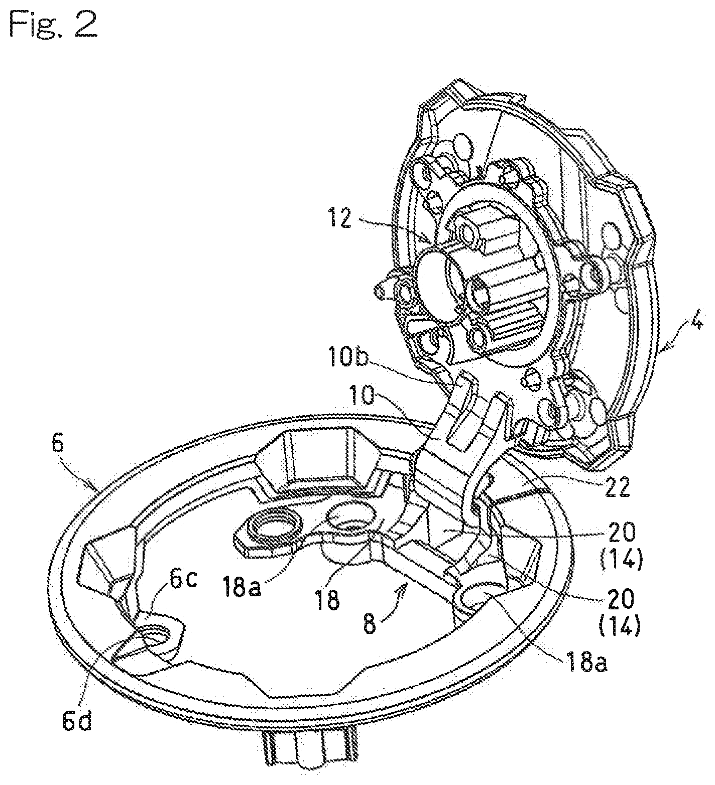 Patent US12139008 Figure 2 – Fuel tank cap