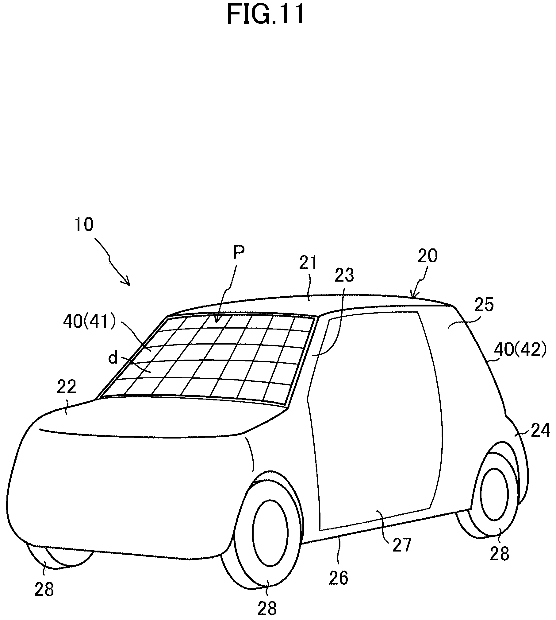 Patent US12139013 Figure 8 – Transportation moving body, and automobile