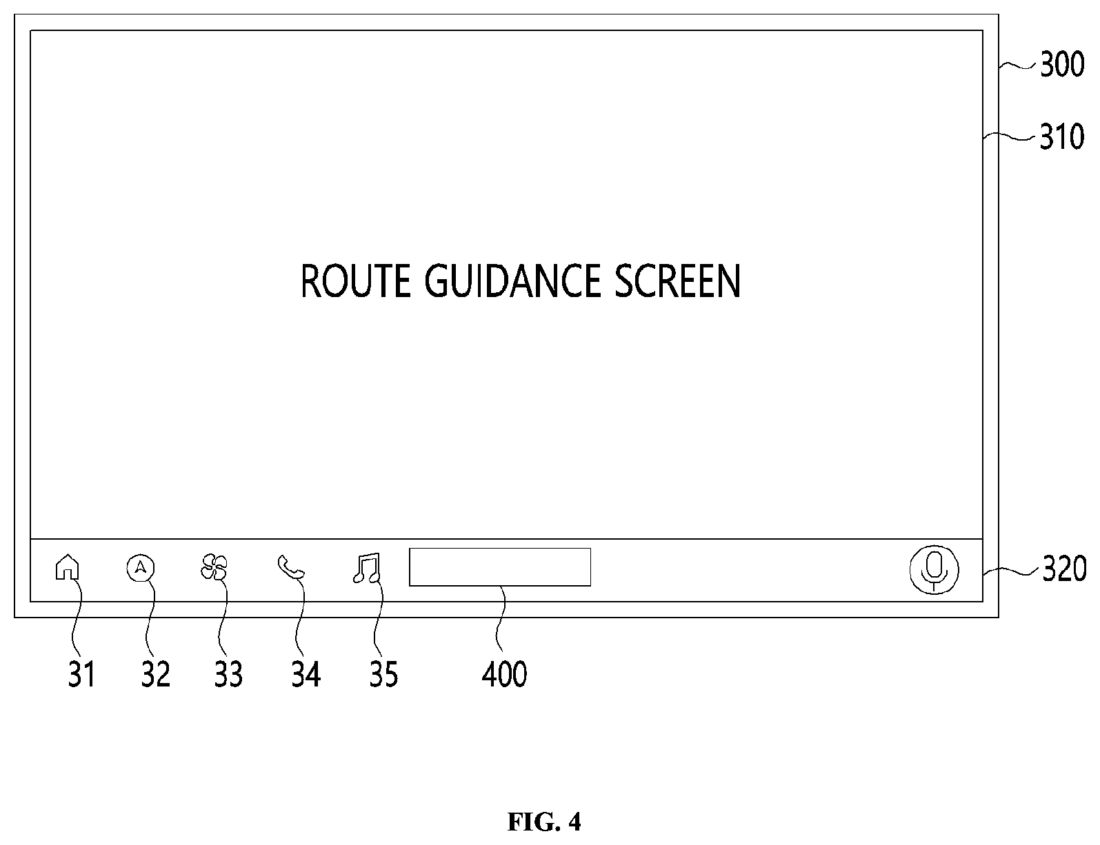 Patent US12139015 Figure 4 – Vehicle infotainment apparatus using widget and operation method thereof
