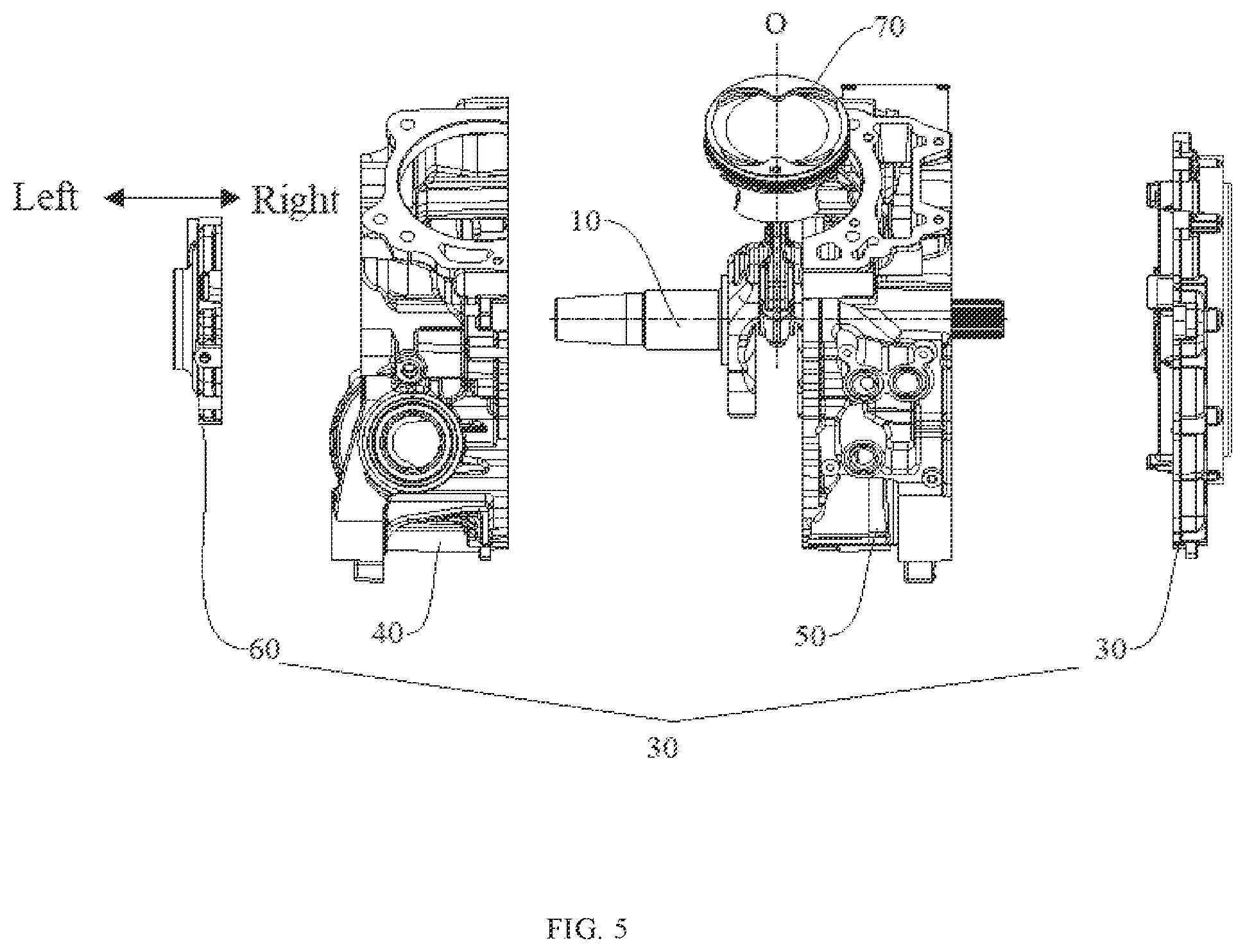 Patent US12139018 Figure 5 – All-terrain vehicle and hybrid power assembly thereof