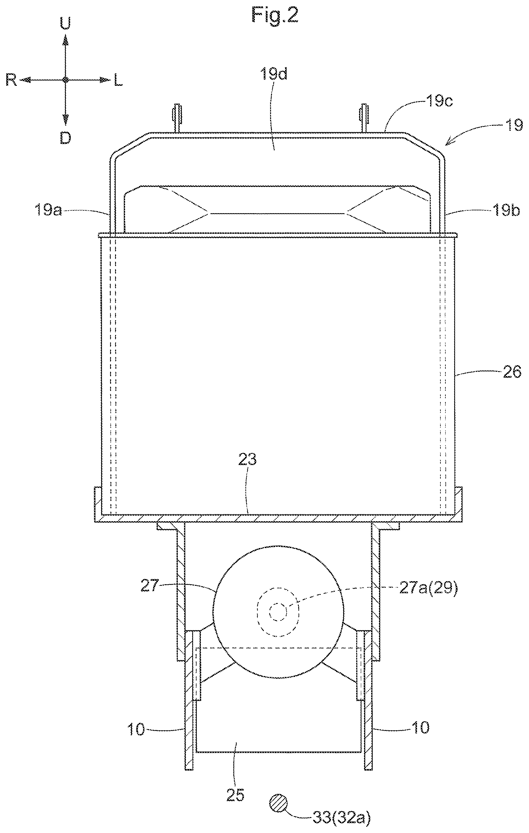 Patent US12139026 Figure 2 – Work vehicle