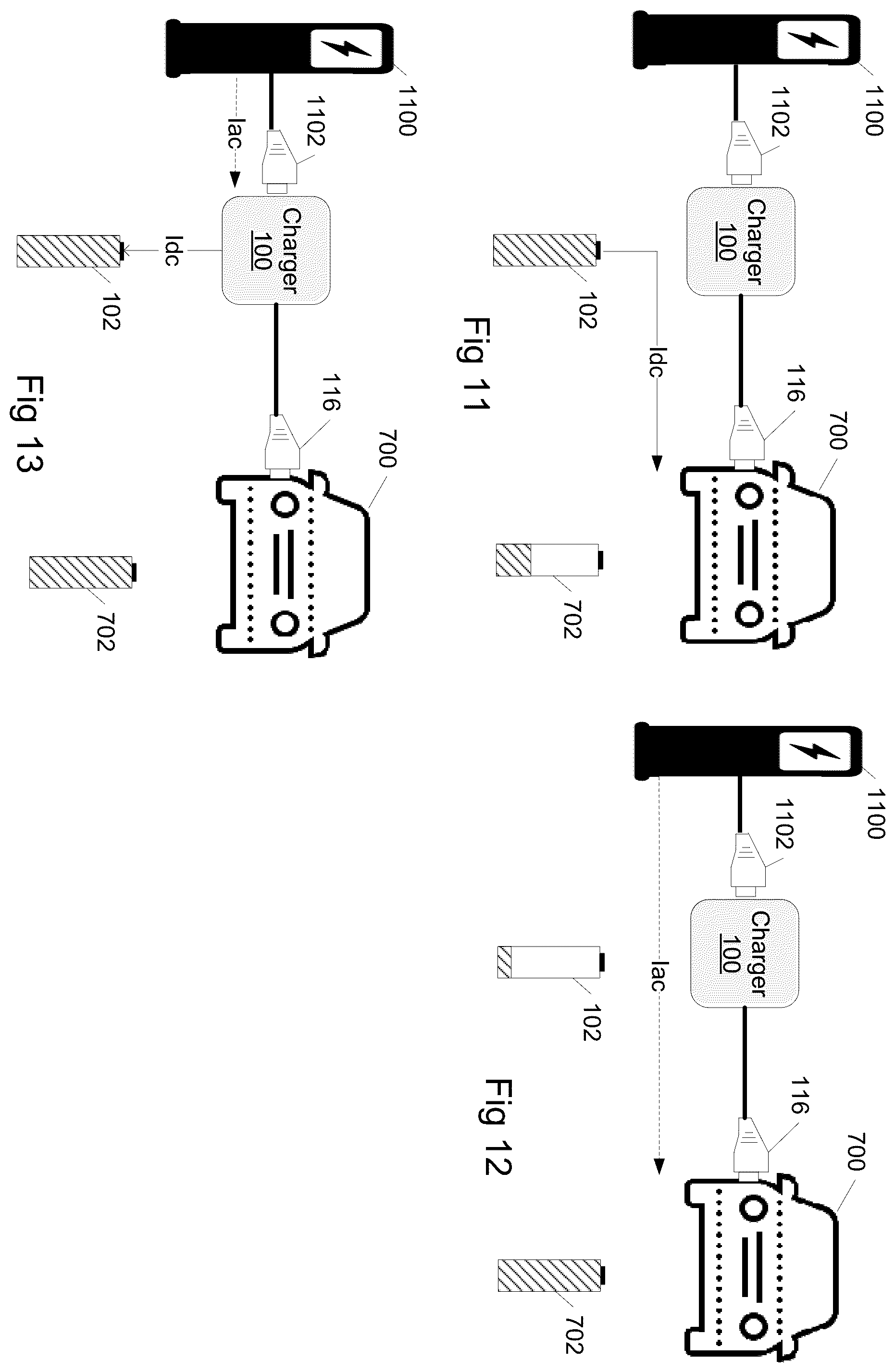Patent US12139031 Figure 8 – Charging system employing battery storage