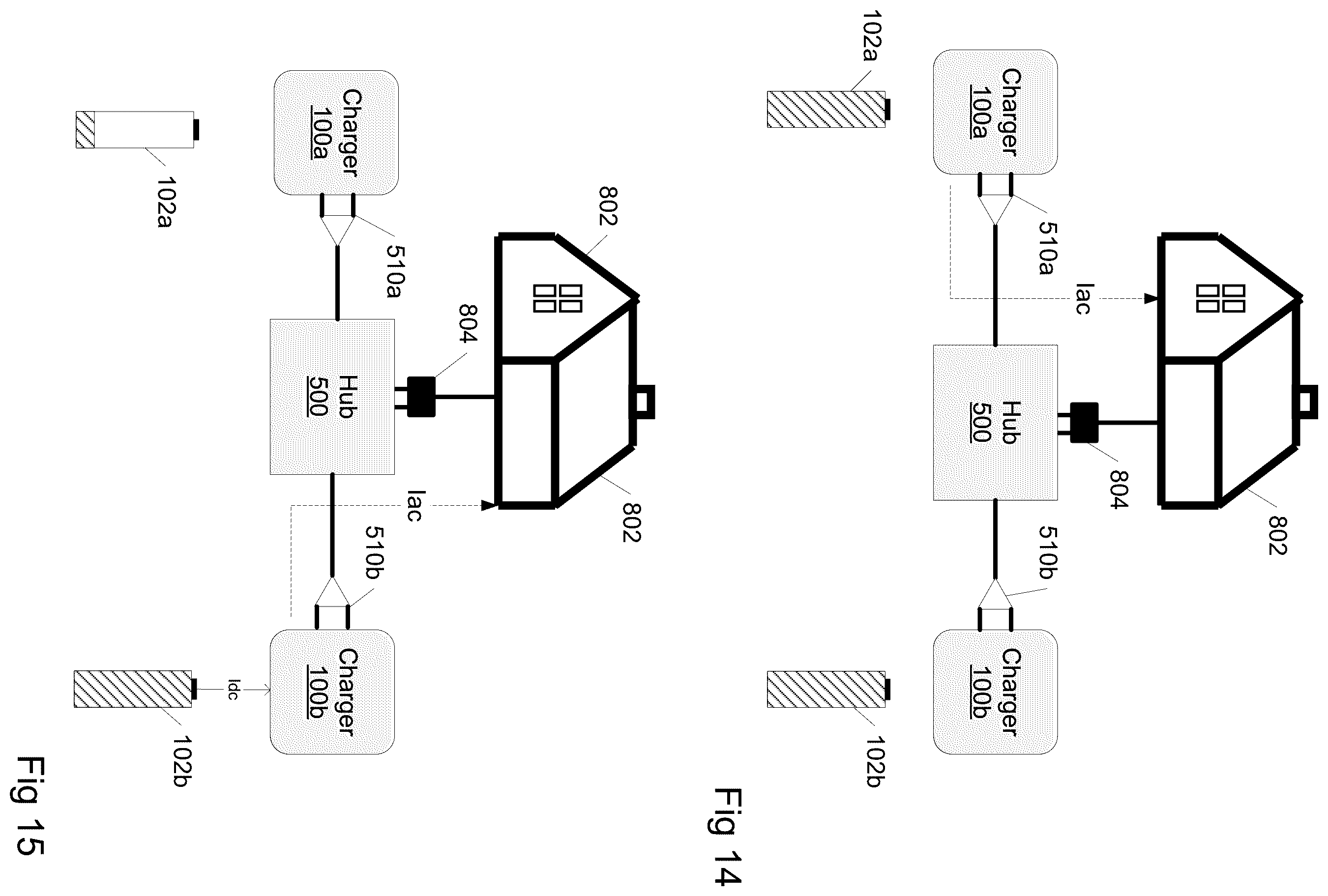 Patent US12139031 Figure 9 – Charging system employing battery storage