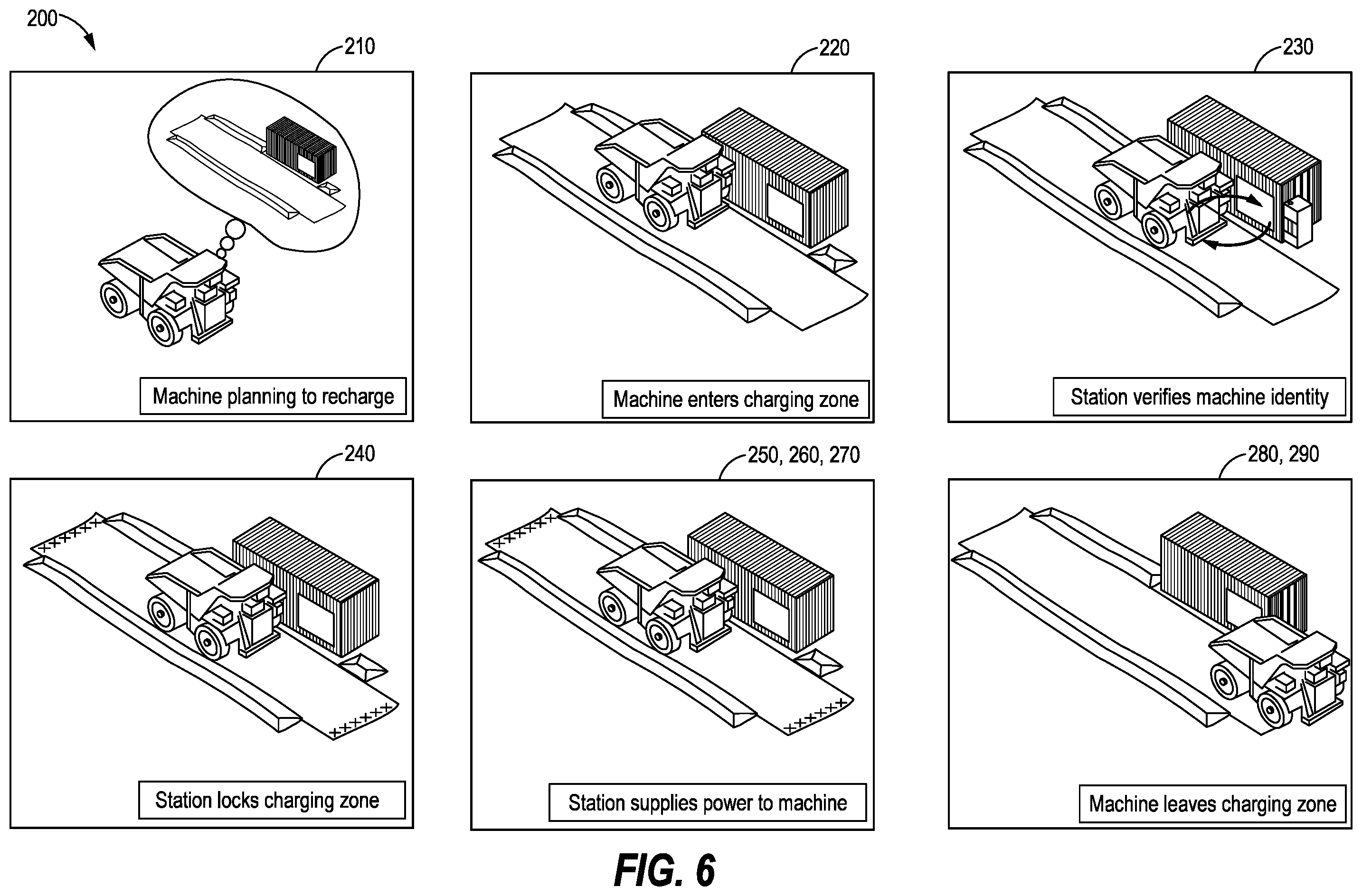 Patent US12139035 Figure 6 – System and method for charging an electric vehicle