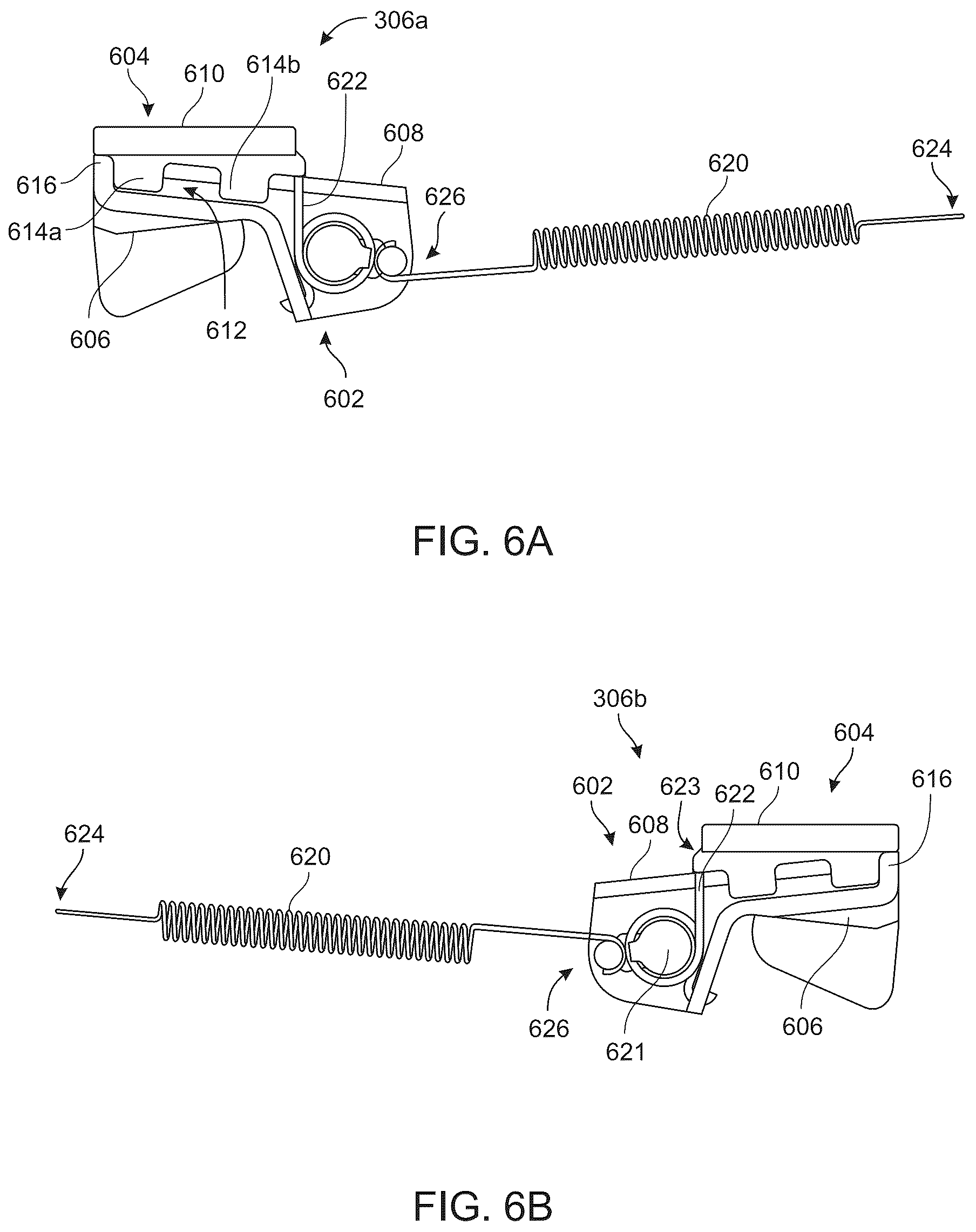Patent US12139048 Figure 5 – Seat rail assembly