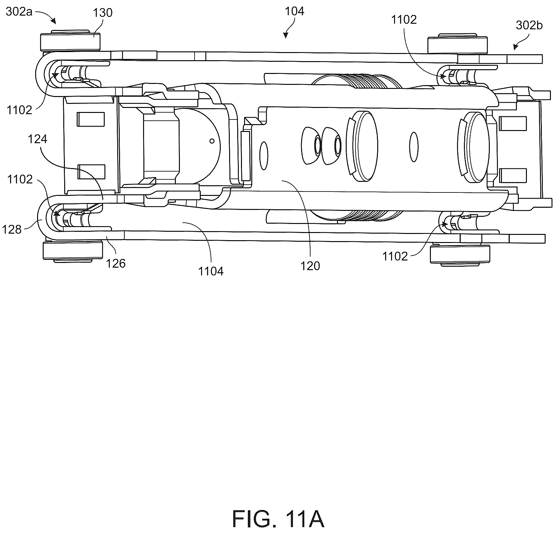 Patent US12139048 Figure 10 – Seat rail assembly