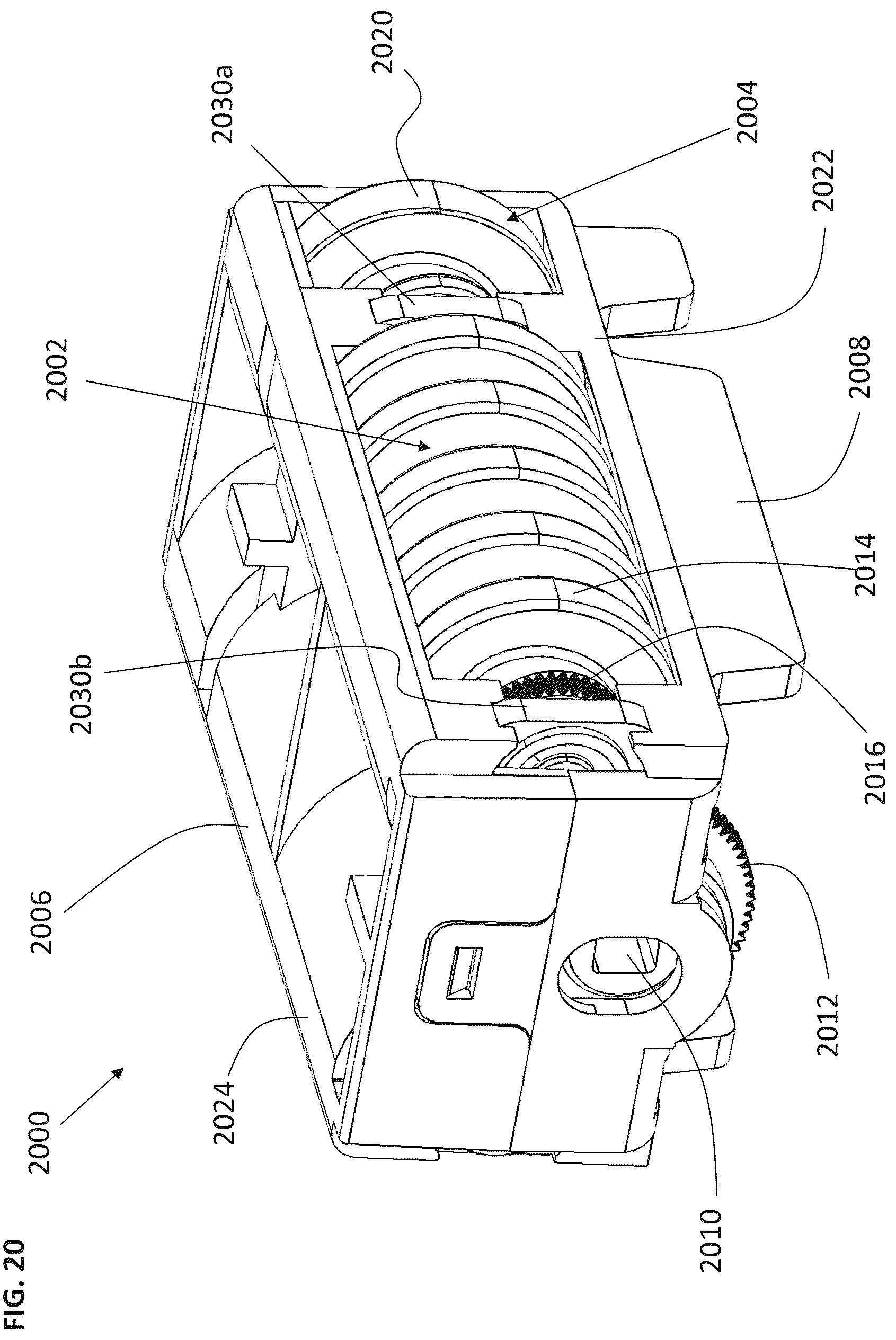 Patent US12139048 Figure 18 – Seat rail assembly