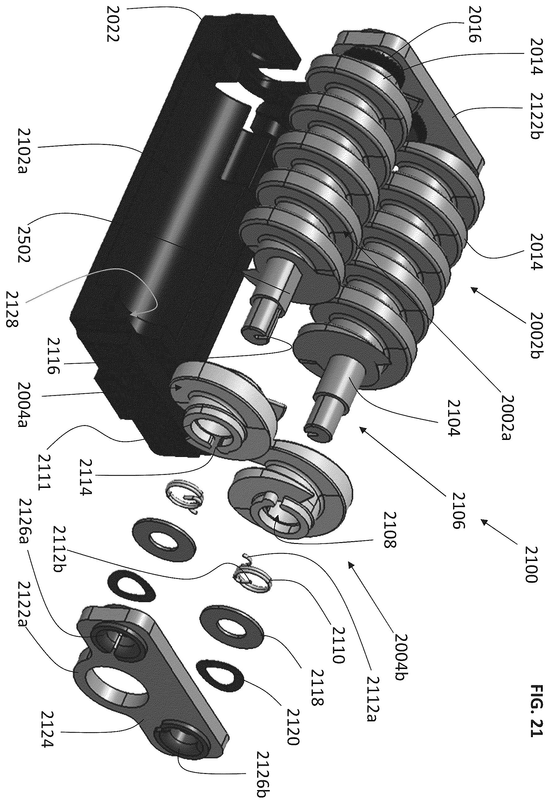 Patent US12139048 Figure 19 – Seat rail assembly