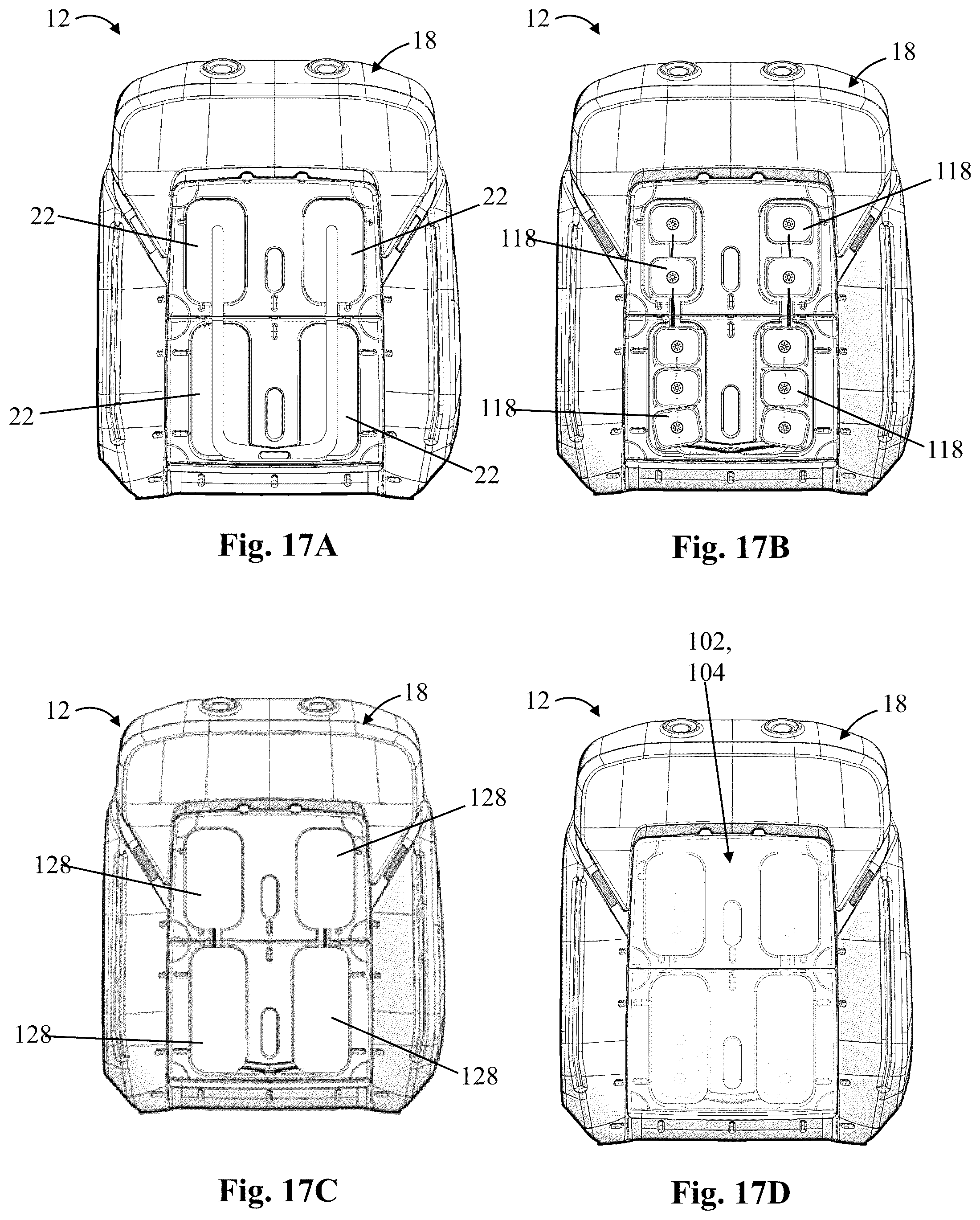 Patent US12139057 Figure 7 – Comfort assembly for a vehicle seat