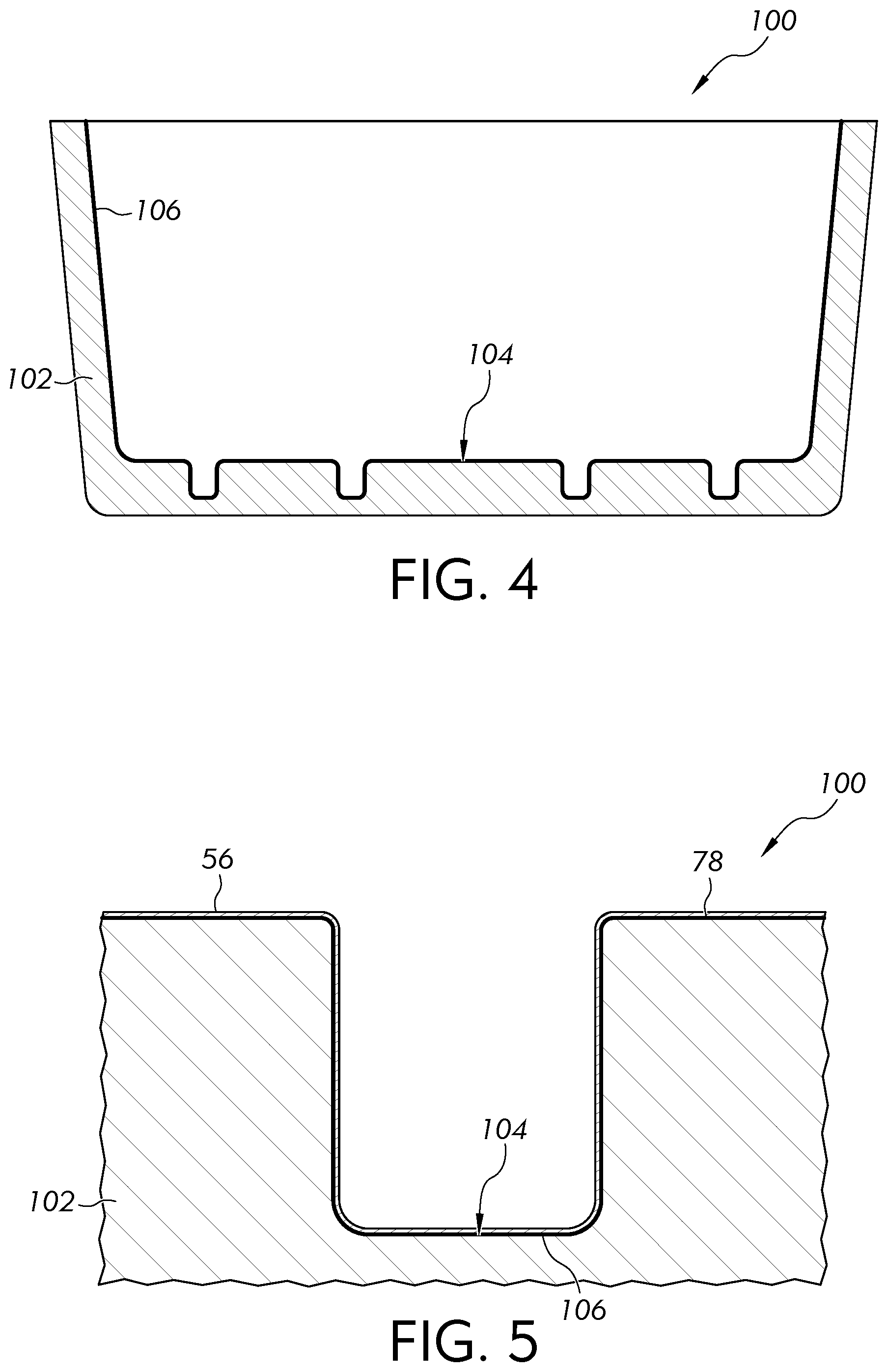 Patent US12139060 Figure 4 – Integrally molded recreational vehicle body
