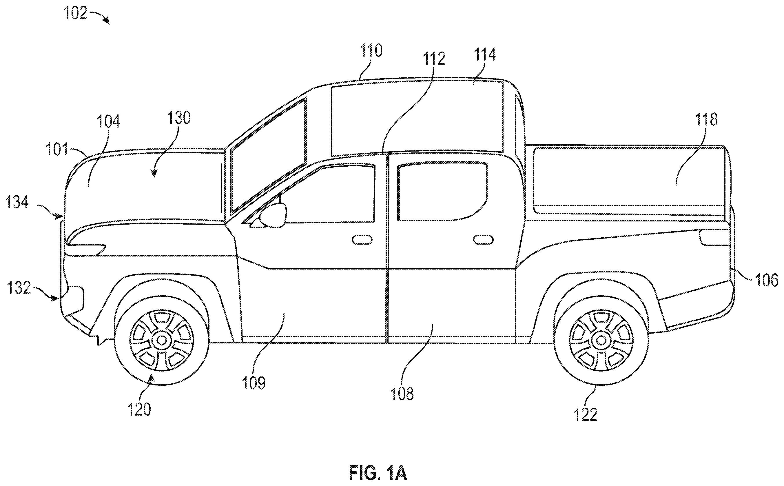 Patent US12139061 Figure 1 – Light systems for vehicles