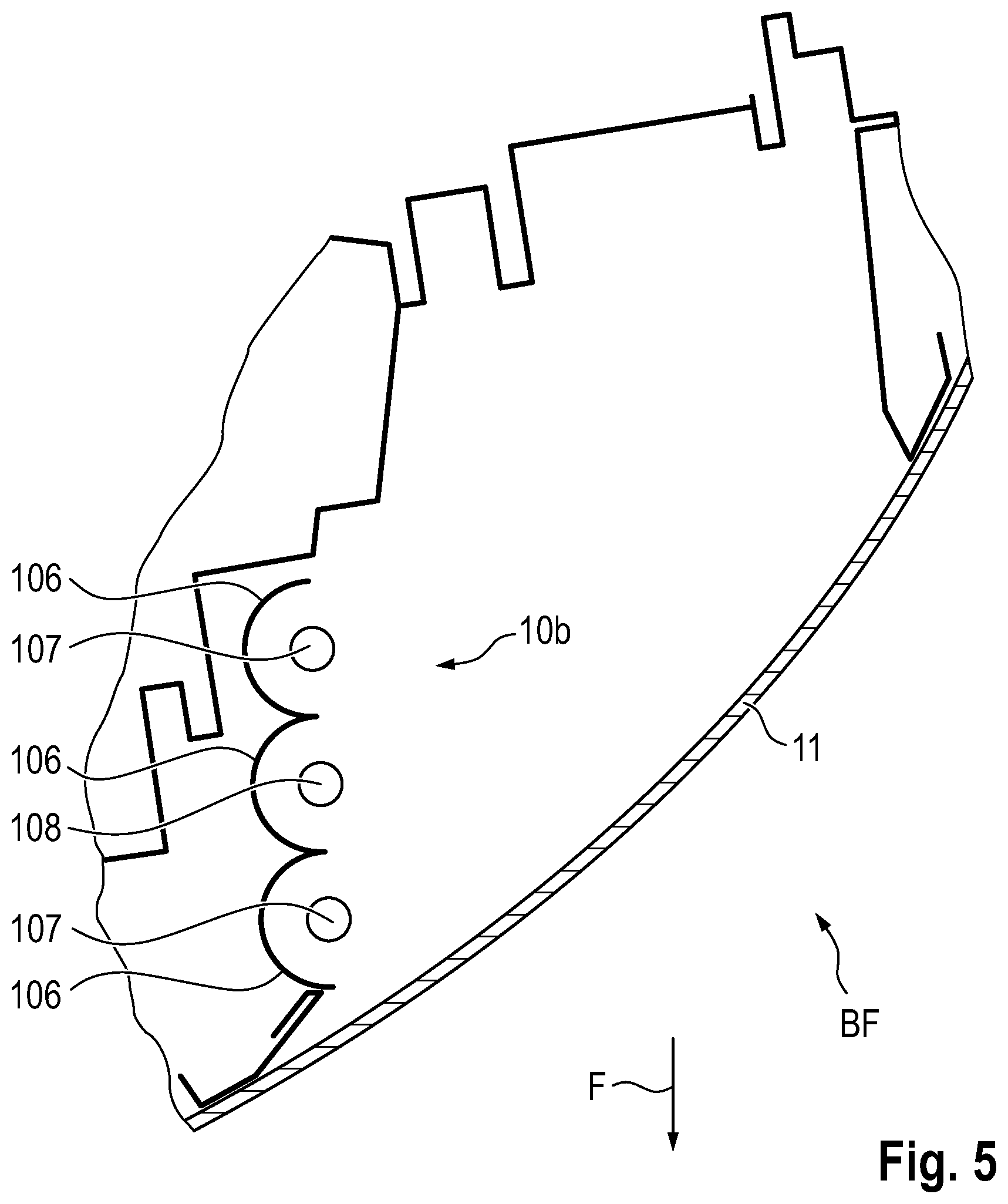 Patent US12139068 Figure 6 – Method for generating the light function of a direction indicator in a motor vehicle and motor vehicle for carrying out the method