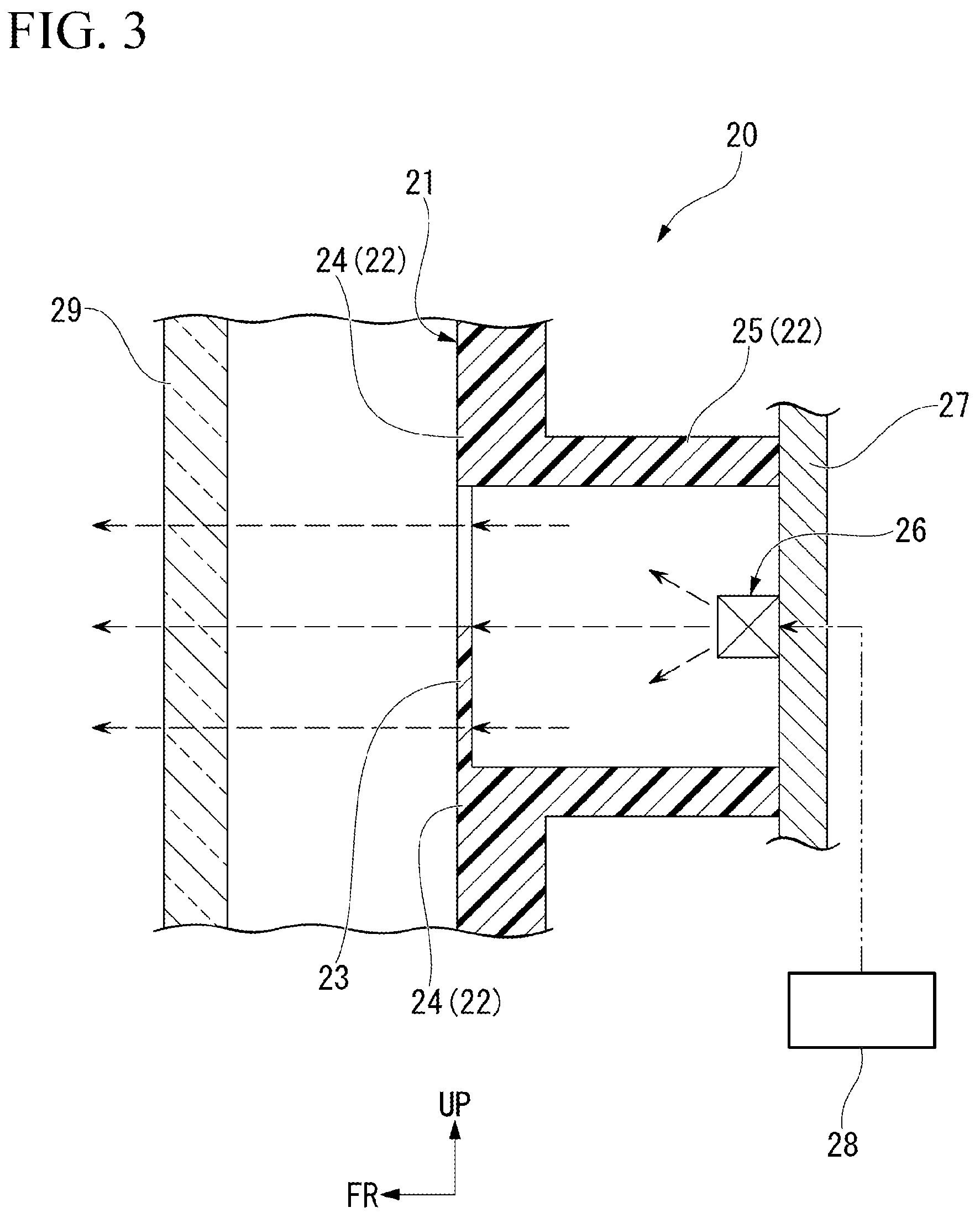 Patent US12139069 Figure 3 – Lighting display device for vehicle