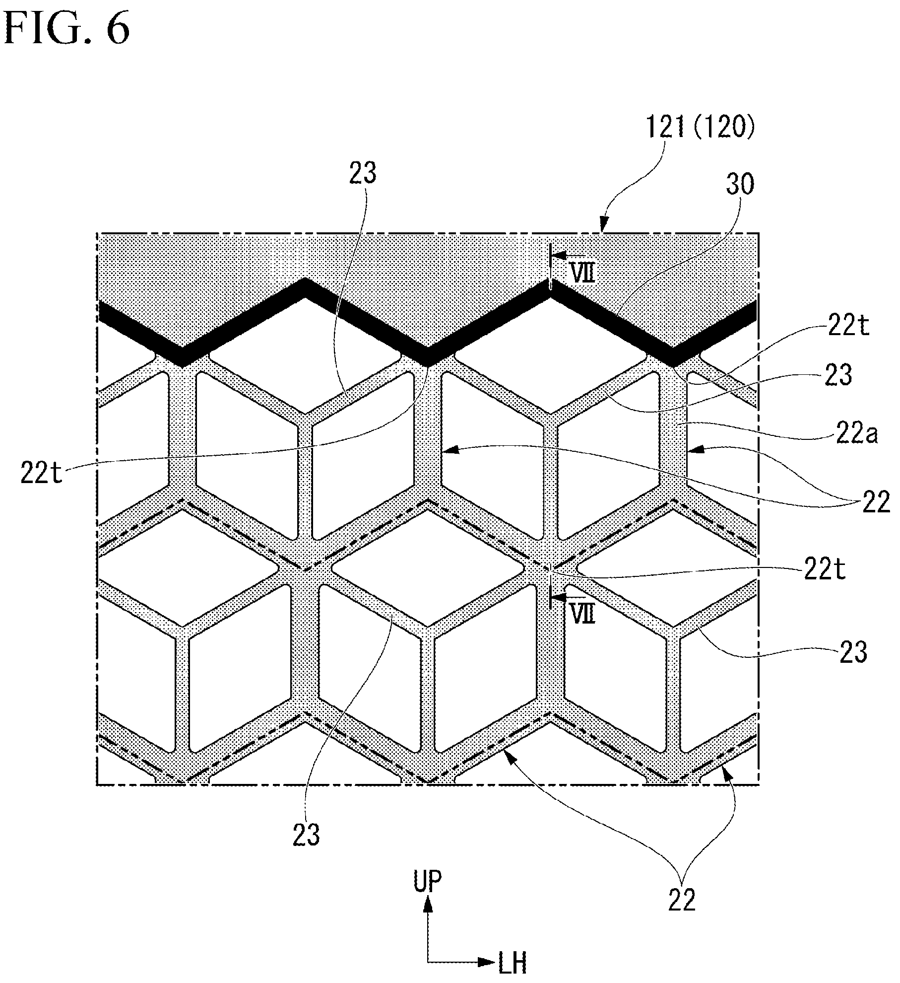 Patent US12139069 Figure 6 – Lighting display device for vehicle