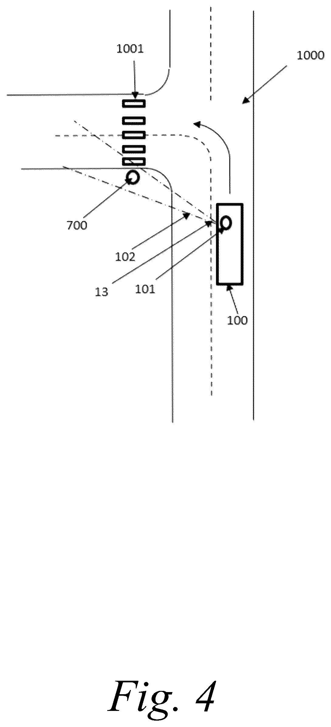 Patent US12139070 Figure 3 – Attention assist for dynamic blind zone with driver state in the loop