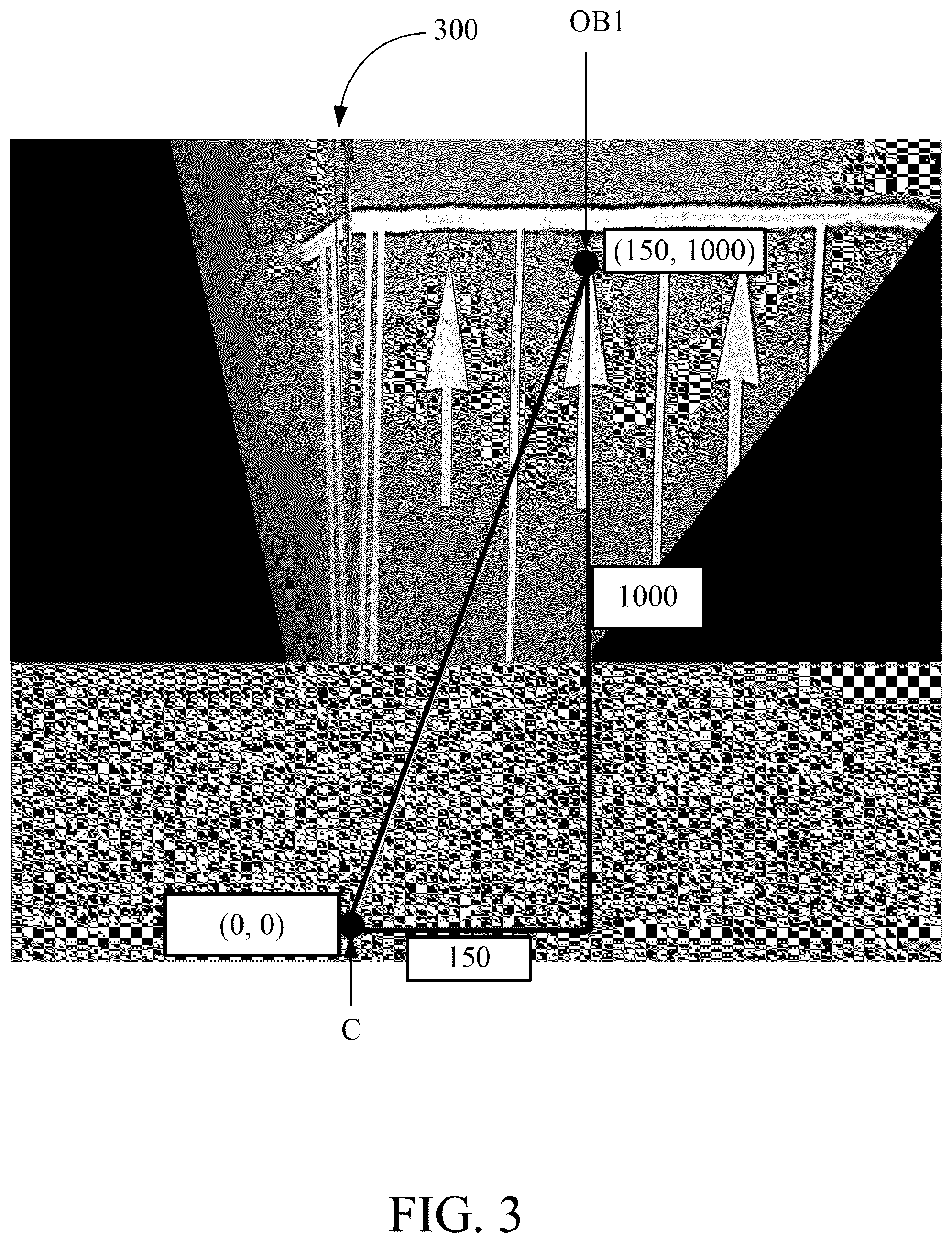 Patent US12139071 Figure 3 – Collision warning system and method for vehicle