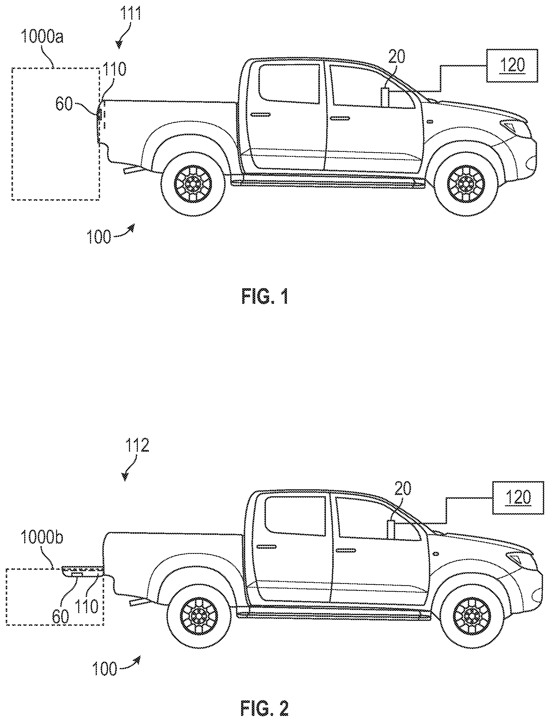 Patent US12139073 Figure 1 – Rearview displays for vehicles