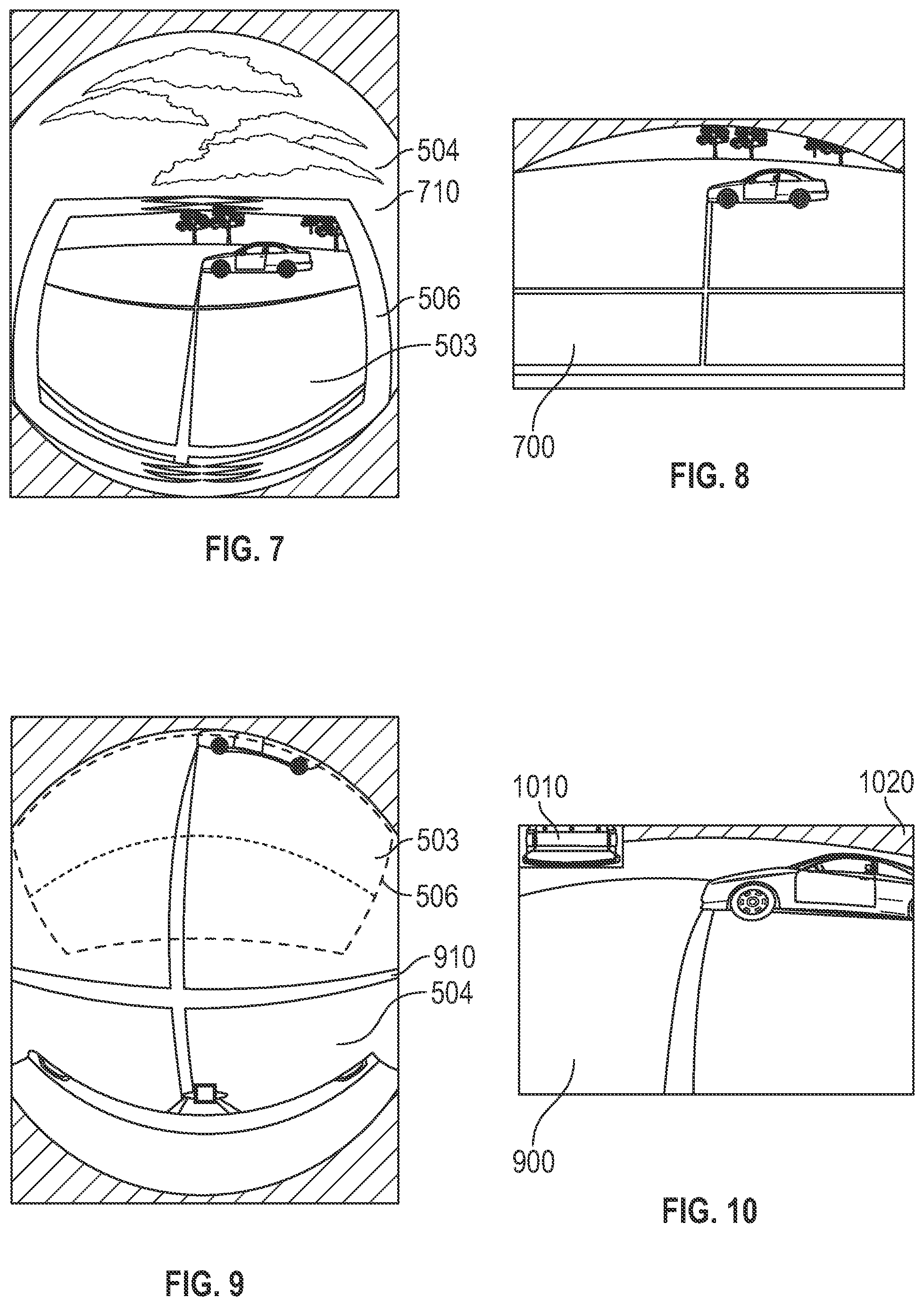 Patent US12139073 Figure 4 – Rearview displays for vehicles