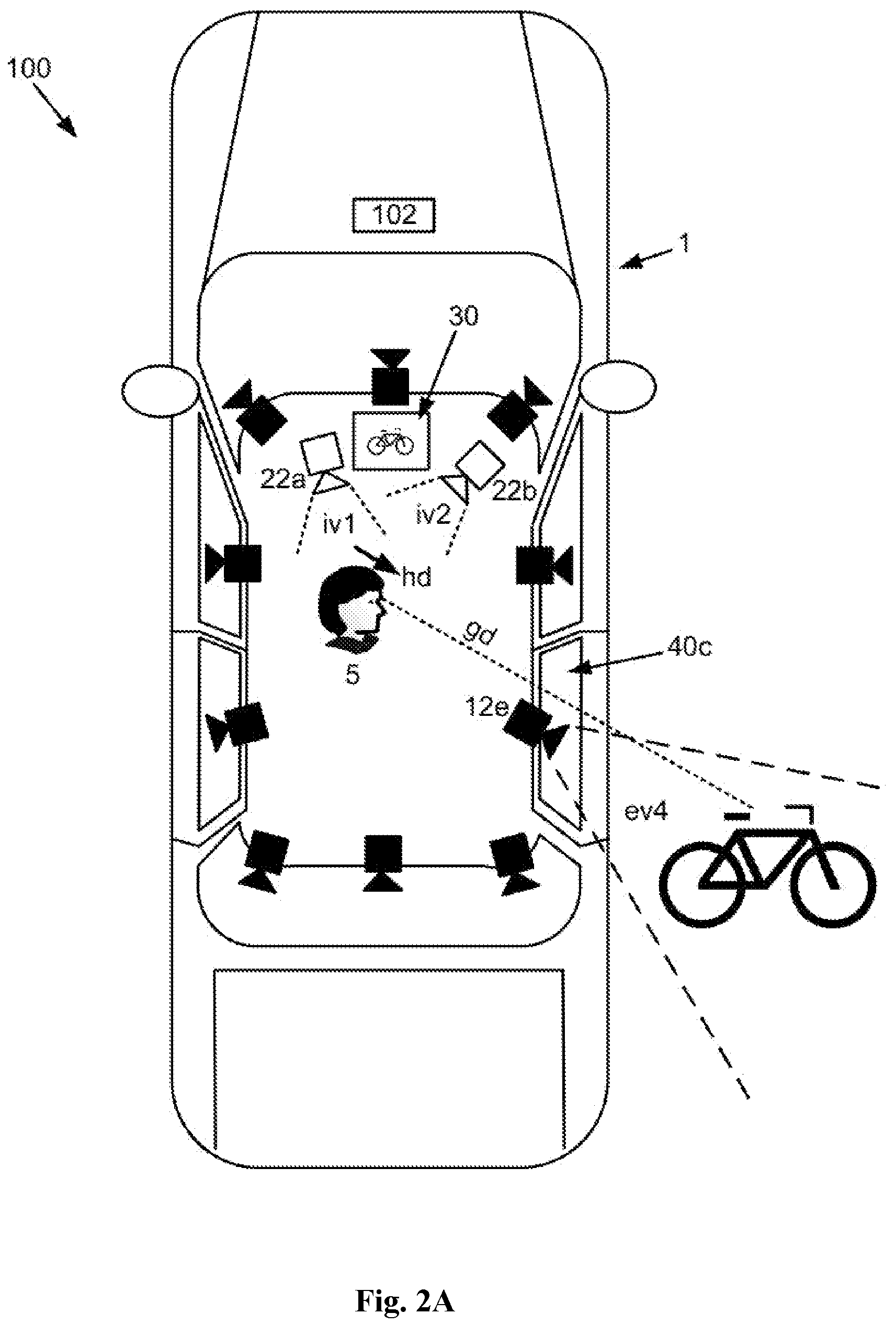 Patent US12139074 Figure 3 – System and method for providing a desired view for a vehicle occupant