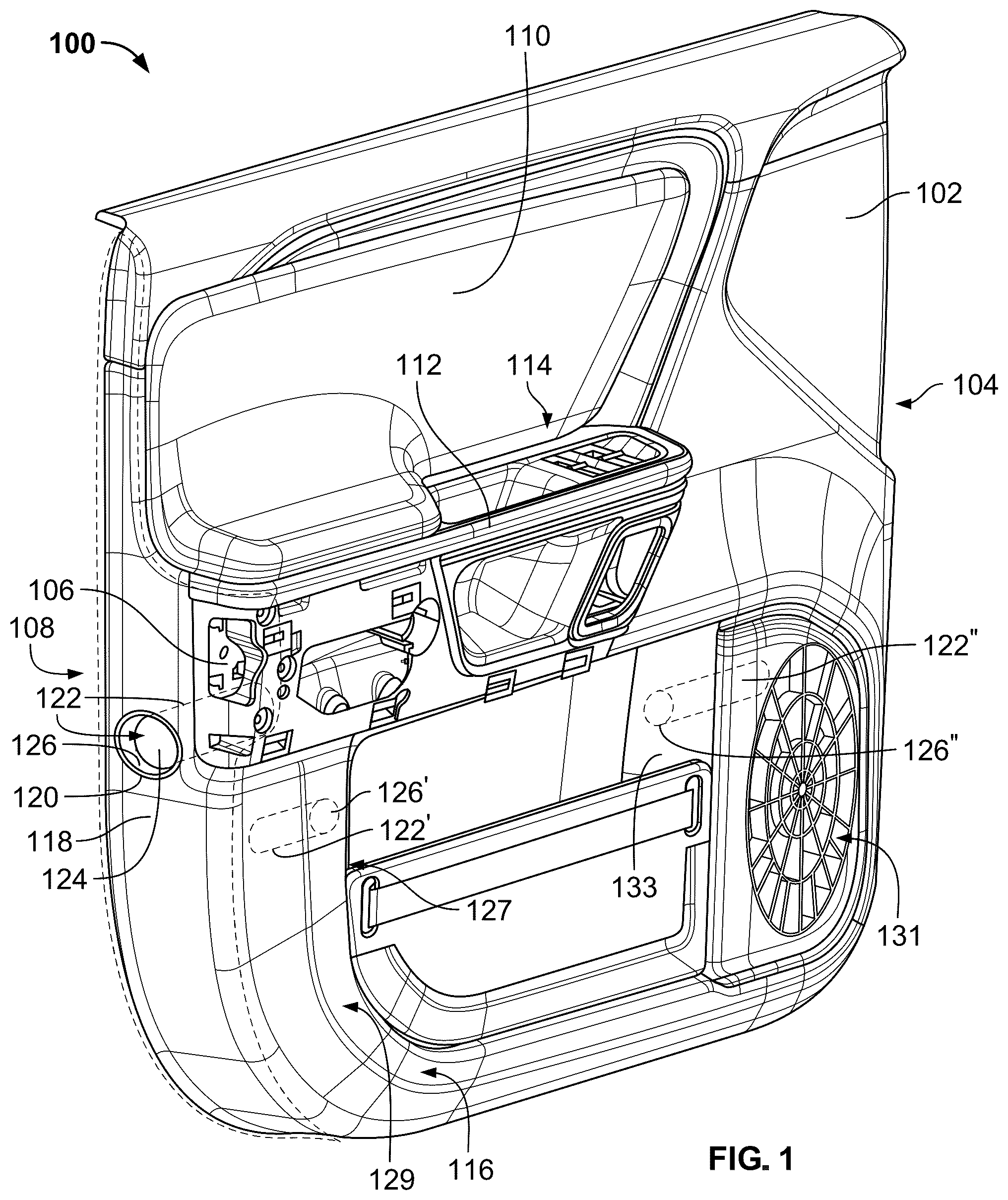 Patent US12139077 — In-door accessory charger — Figure 1