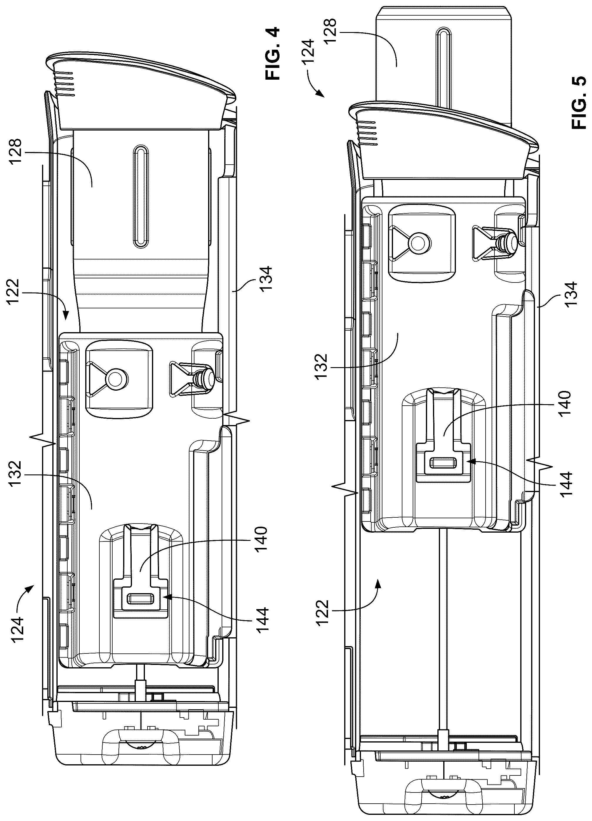 Patent US12139077 Figure 4 – In-door accessory charger