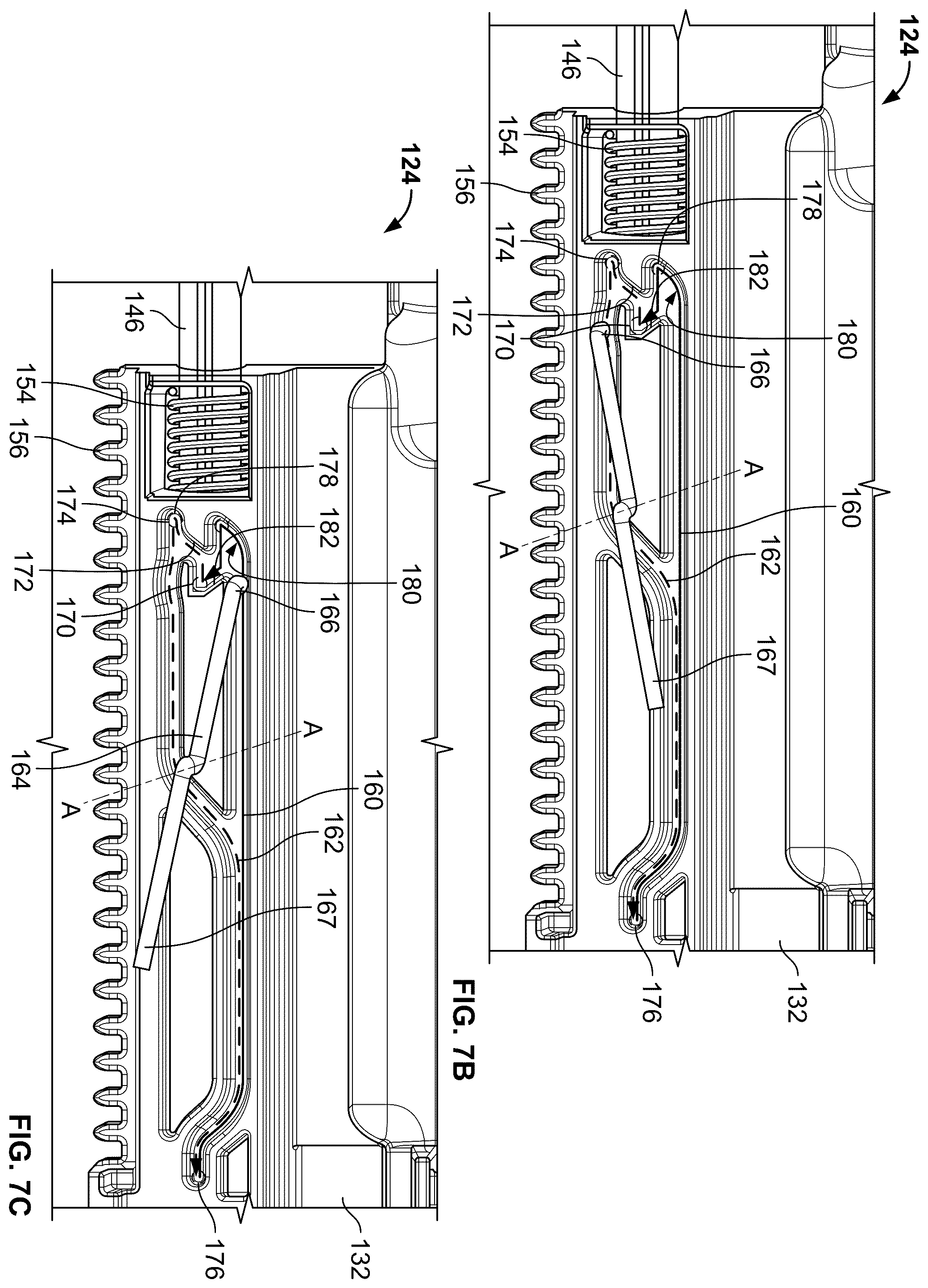 Patent US12139077 Figure 7 – In-door accessory charger