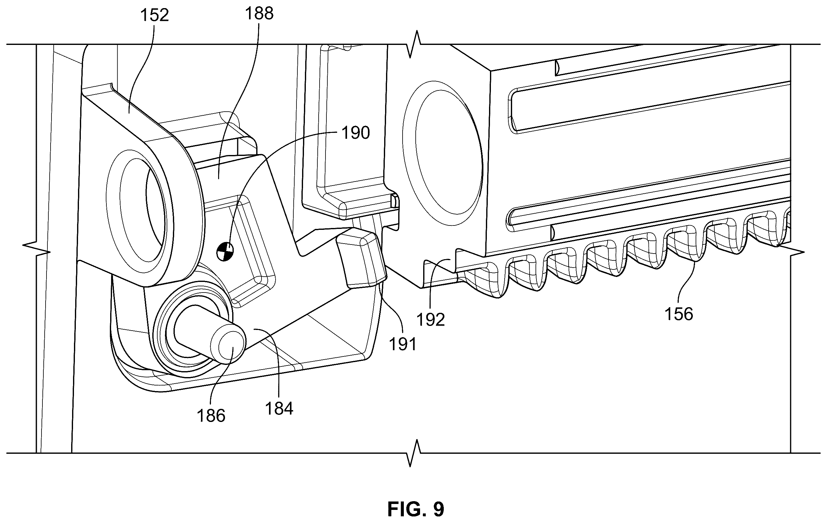 Patent US12139077 Figure 9 – In-door accessory charger