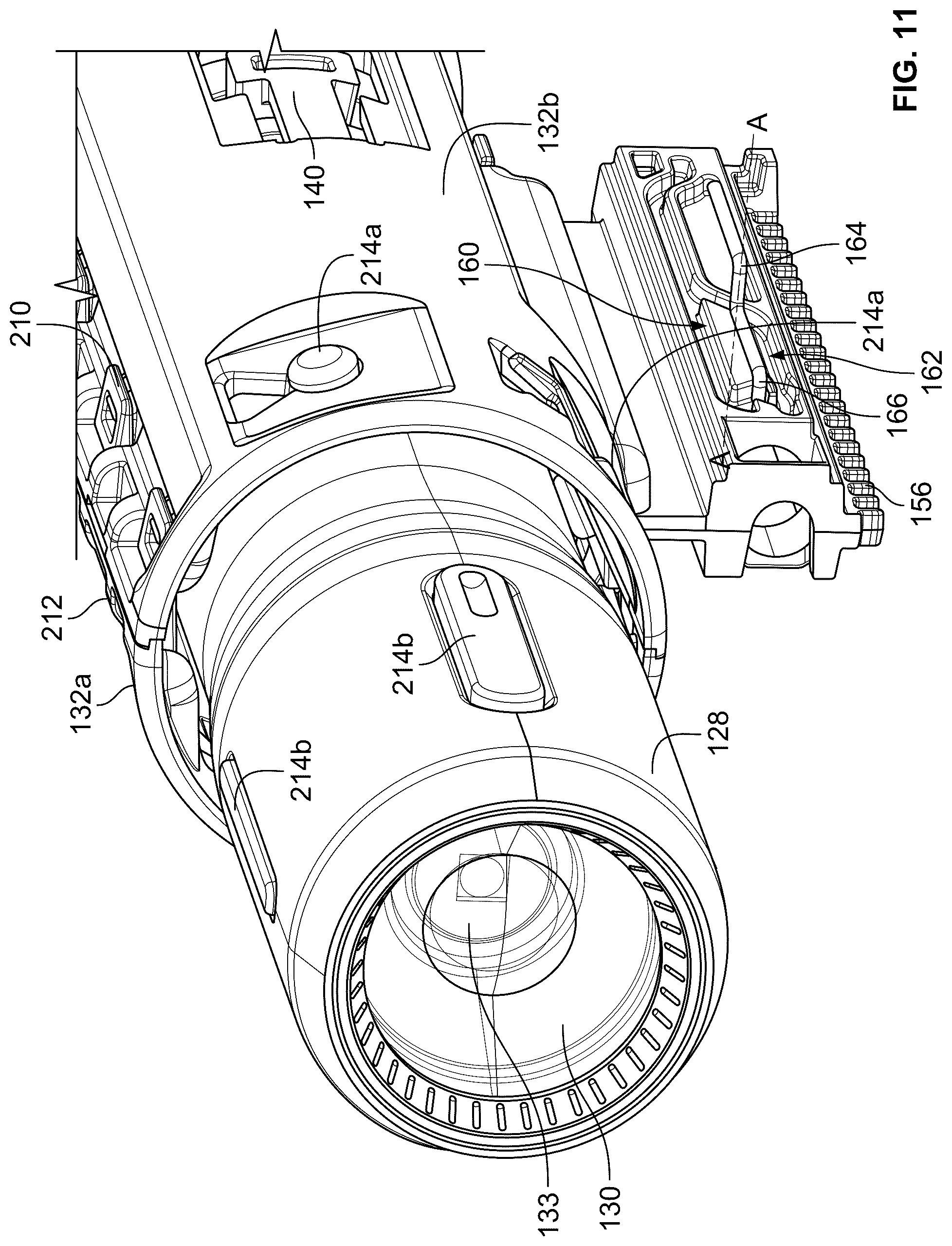 Patent US12139077 Figure 11 – In-door accessory charger