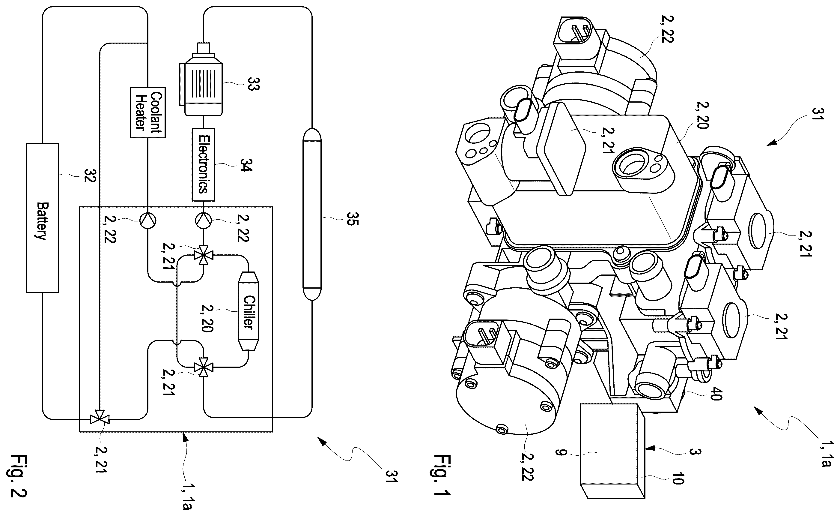 Patent US12139082 Figure 1 – Fluid management module and modular system