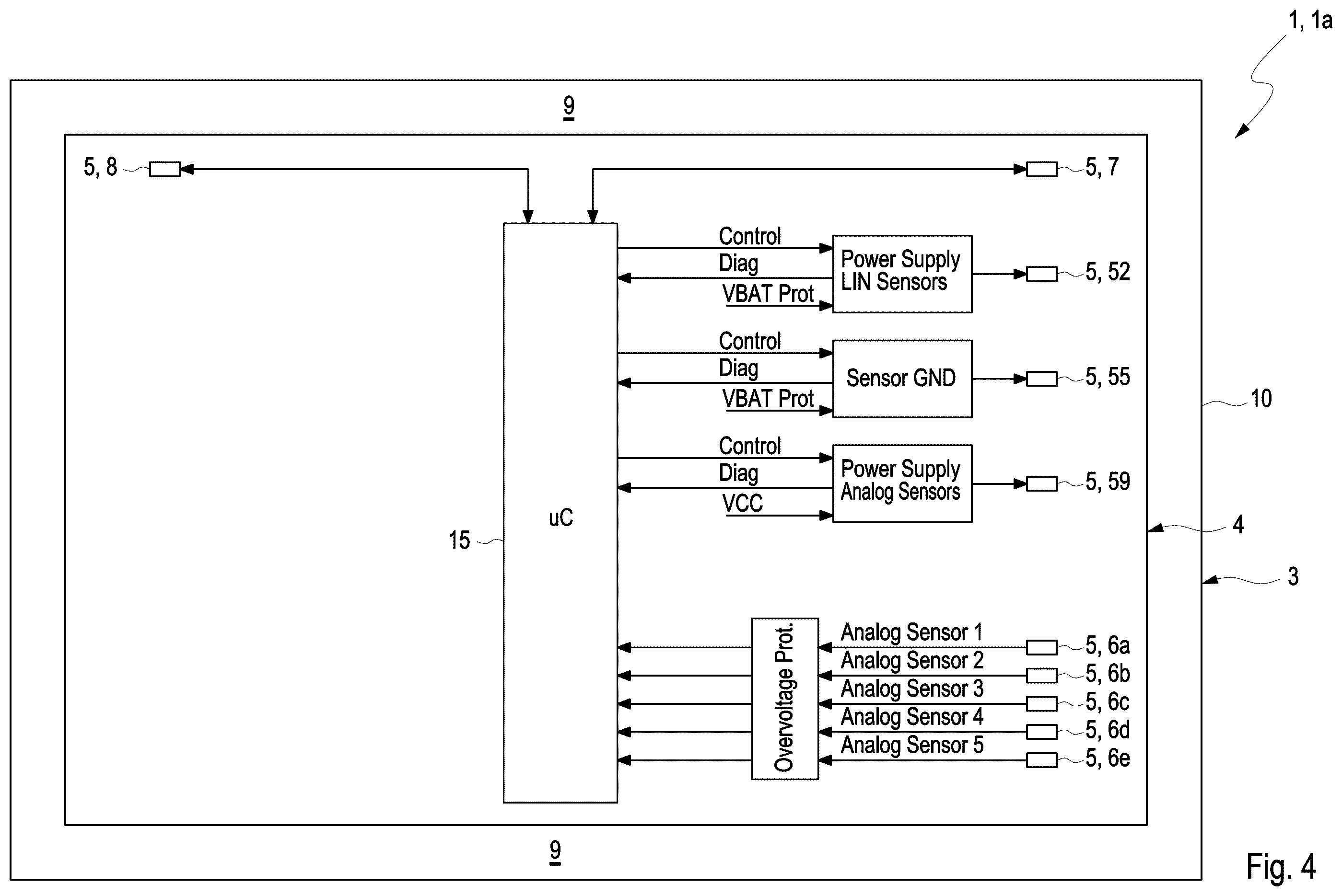 Patent US12139082 Figure 3 – Fluid management module and modular system