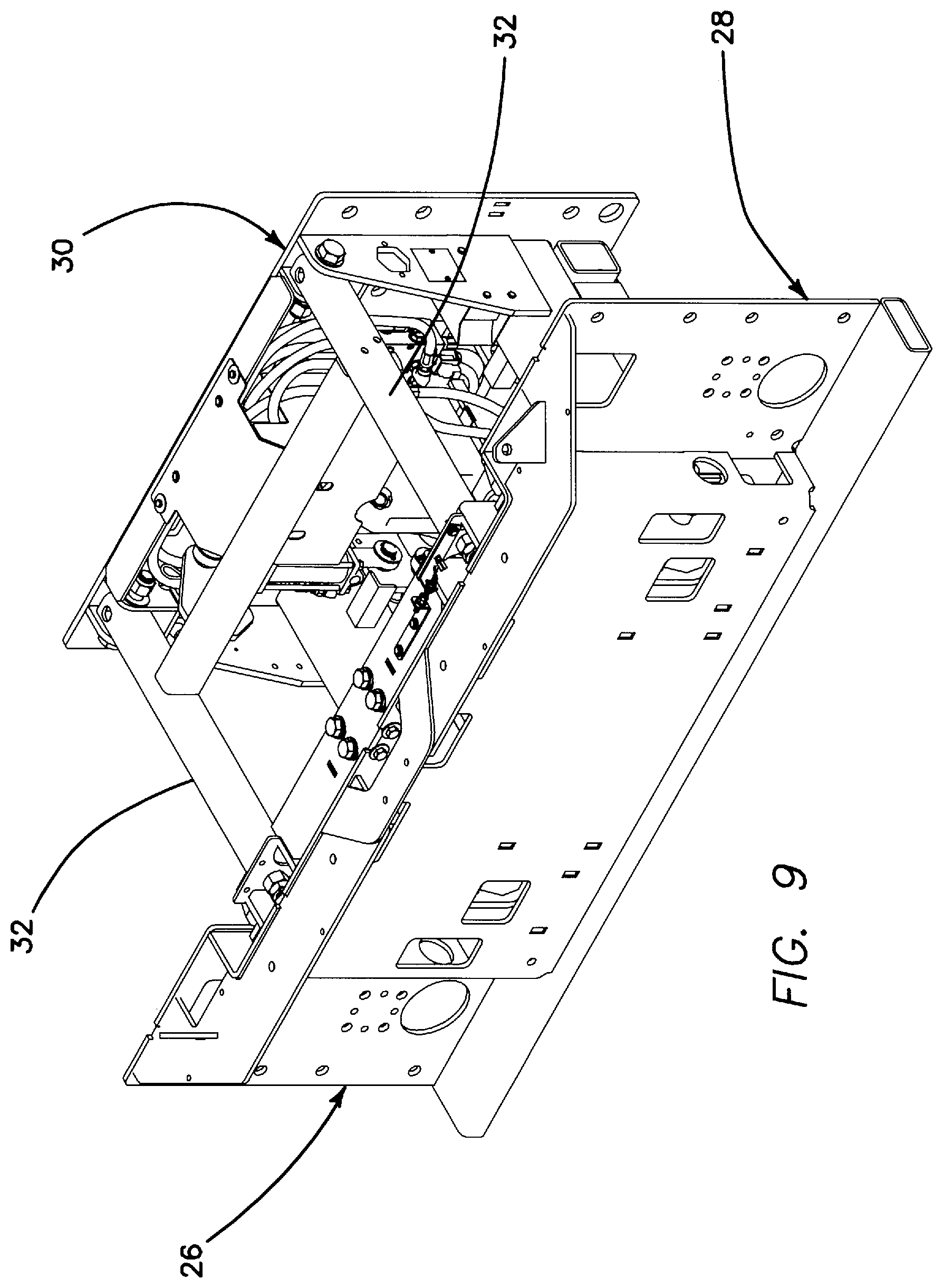 Patent US12139084 Figure 4 – Vehicle-mounted crash attenuator