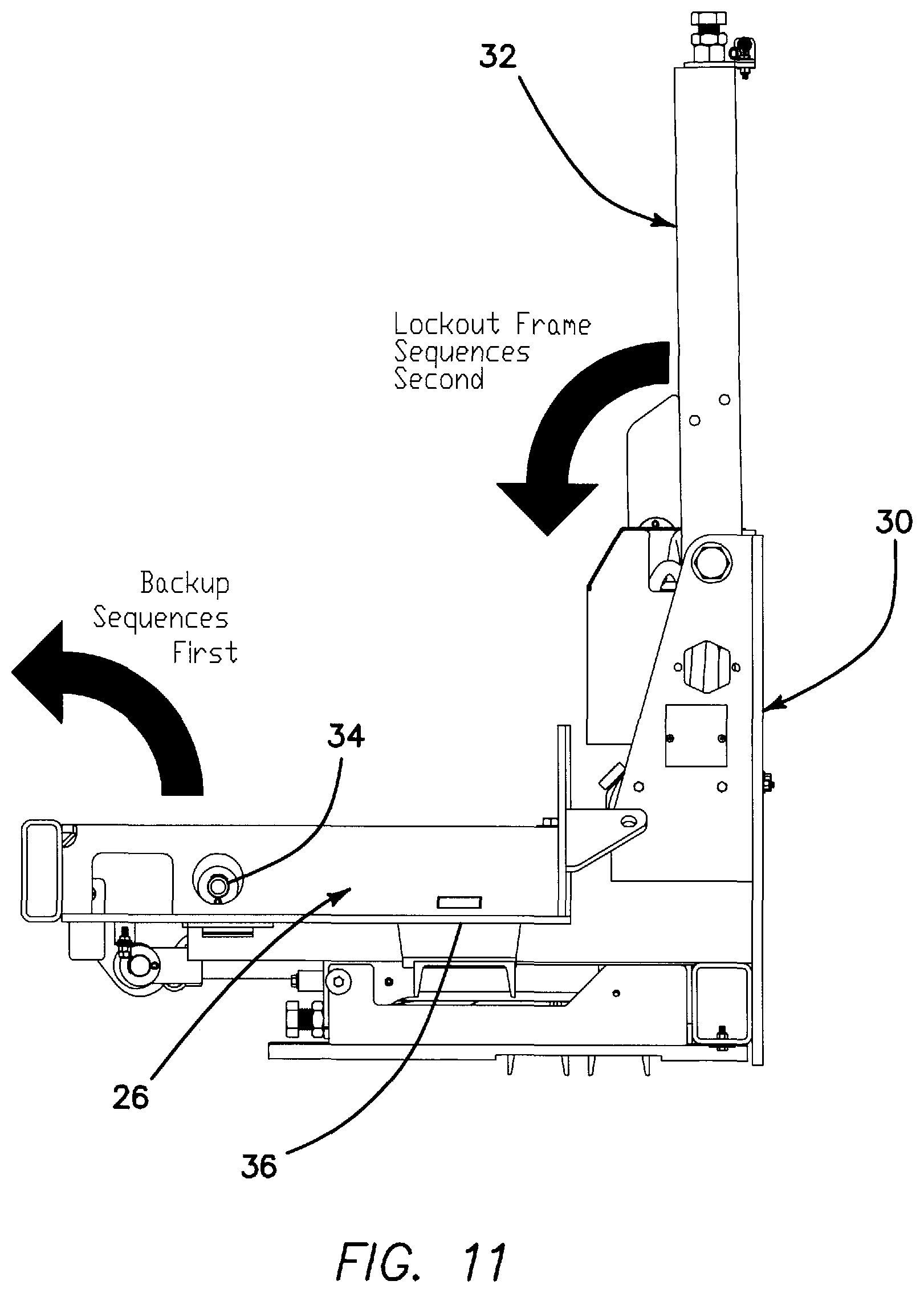 Patent US12139084 Figure 6 – Vehicle-mounted crash attenuator