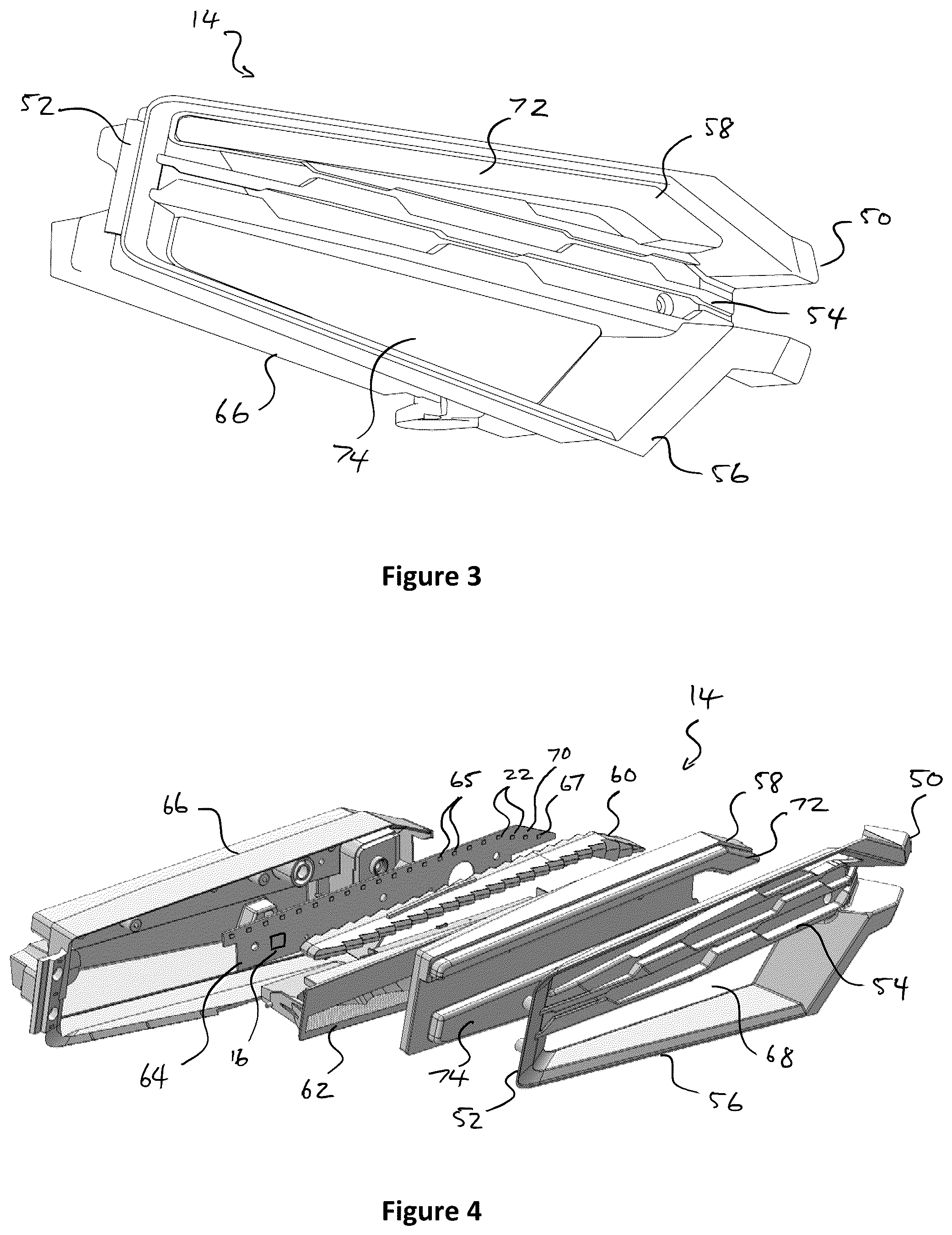 Patent US12139086 Figure 2 – Vehicle bumper assembly