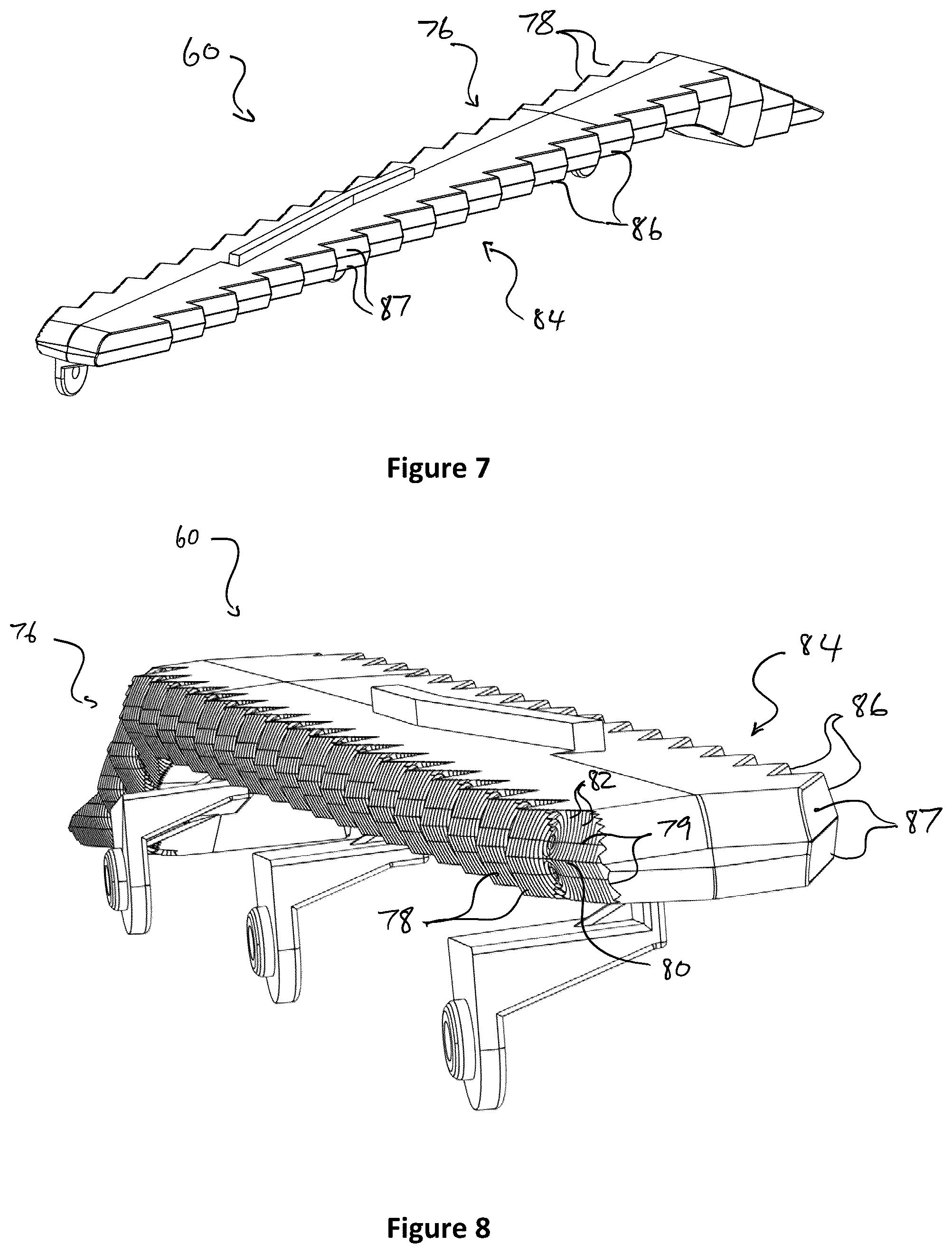 Patent US12139086 Figure 4 – Vehicle bumper assembly