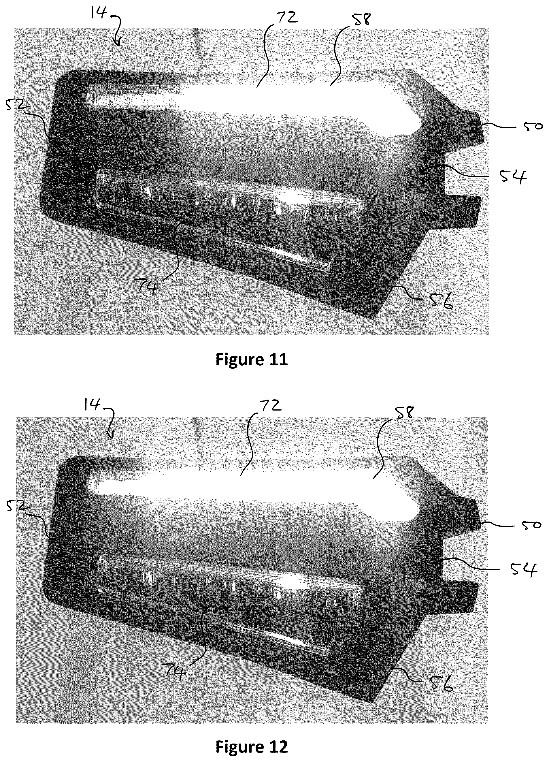 Patent US12139086 Figure 6 – Vehicle bumper assembly