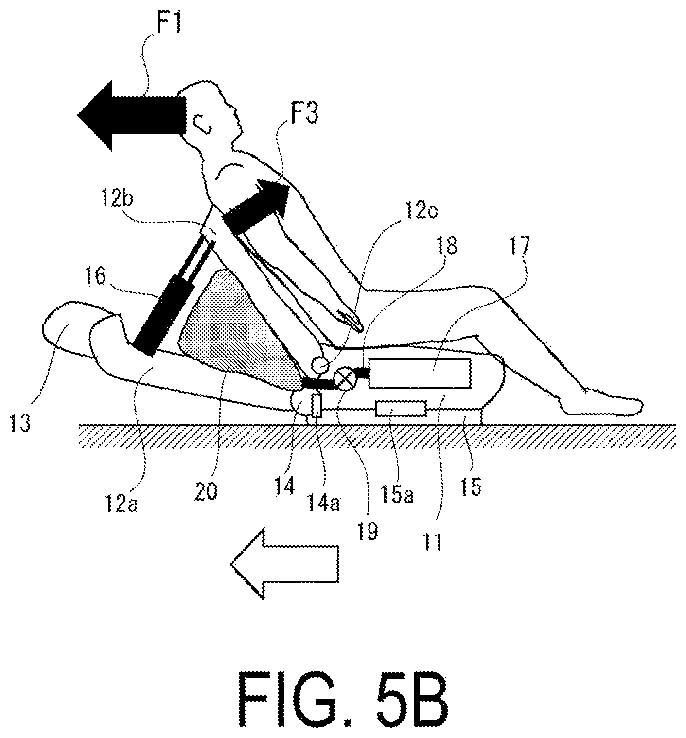Patent US12139089 Figure 4 – Occupant protecting system