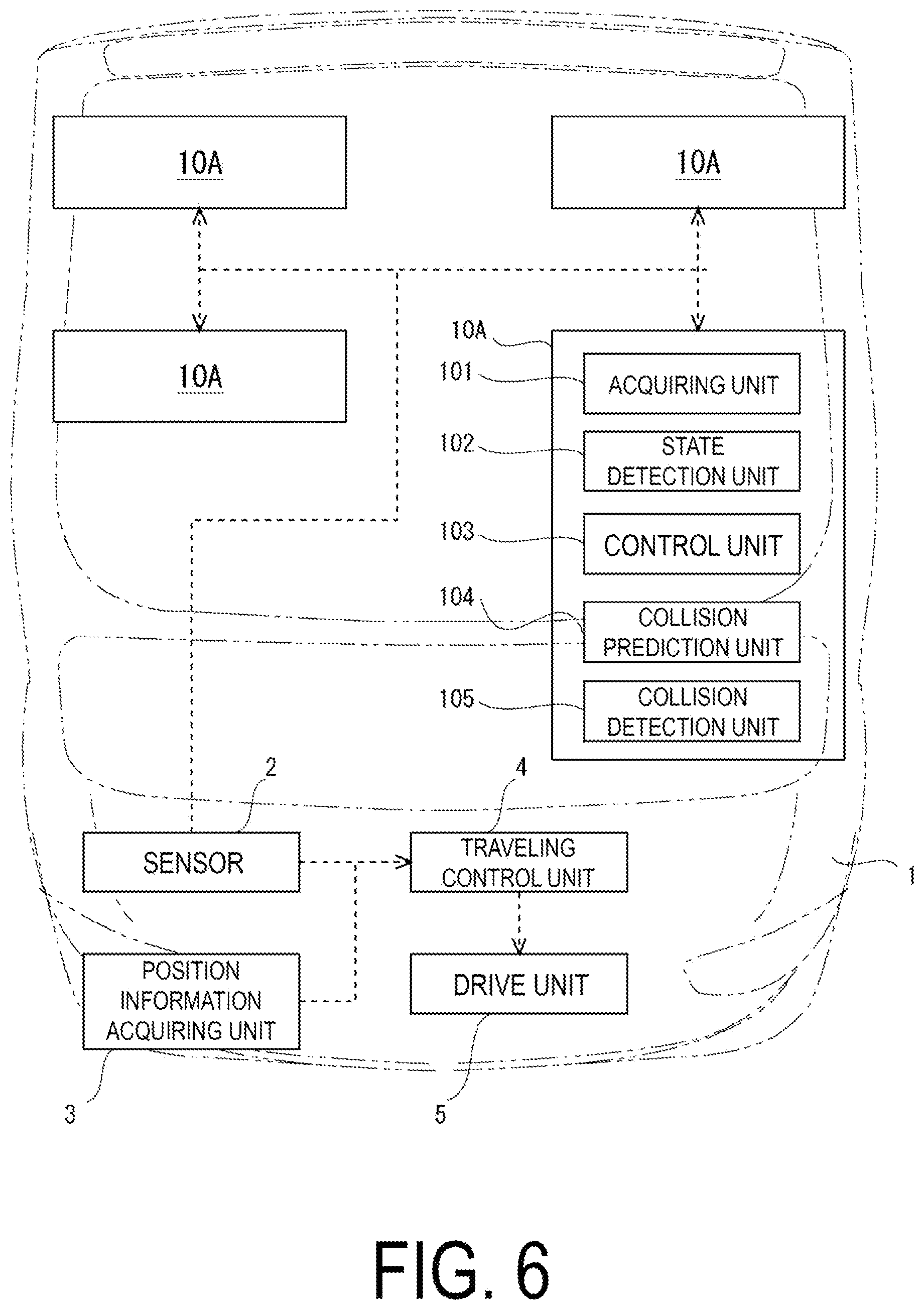 Patent US12139089 Figure 5 – Occupant protecting system