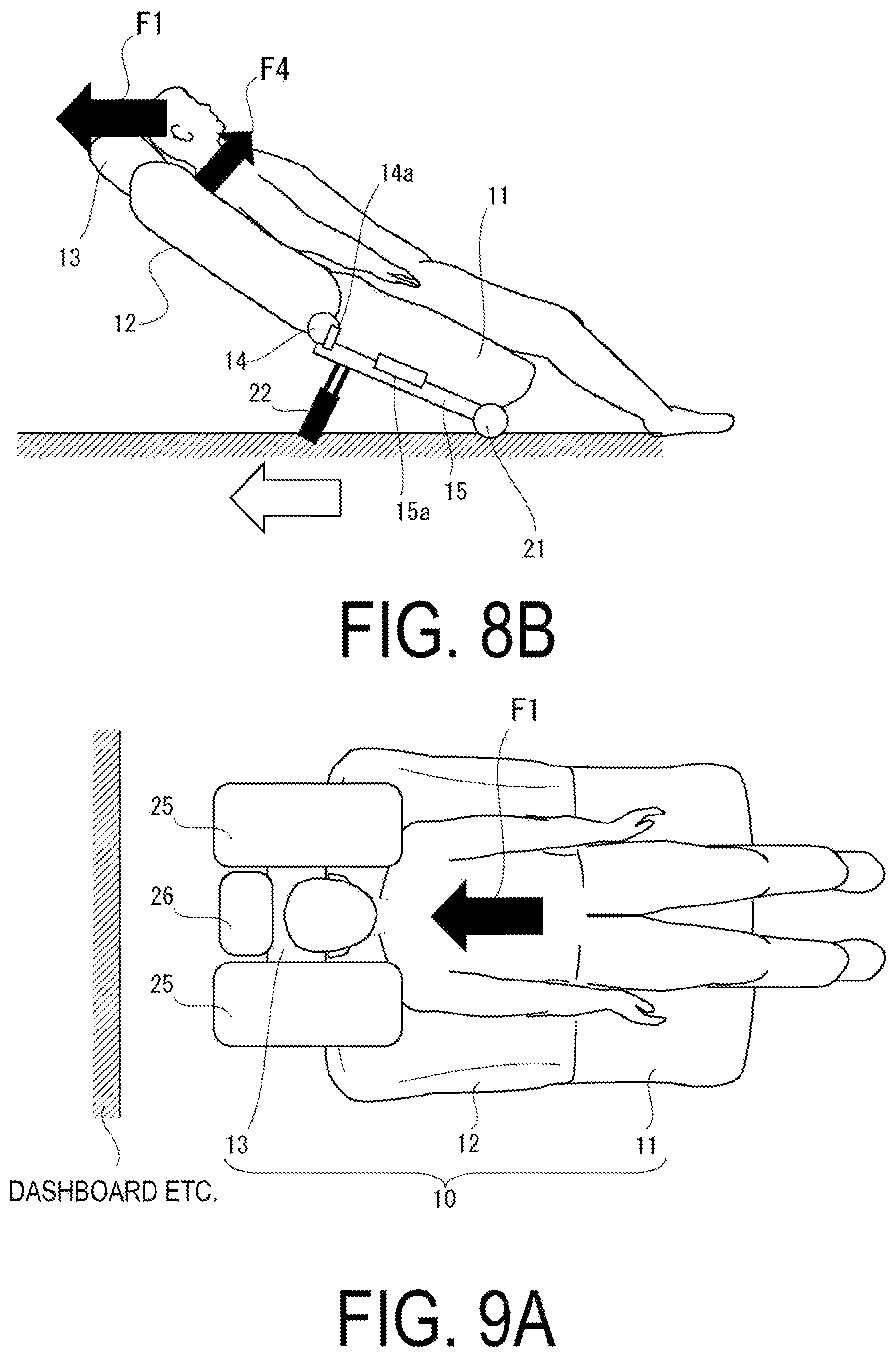 Patent US12139089 Figure 7 – Occupant protecting system