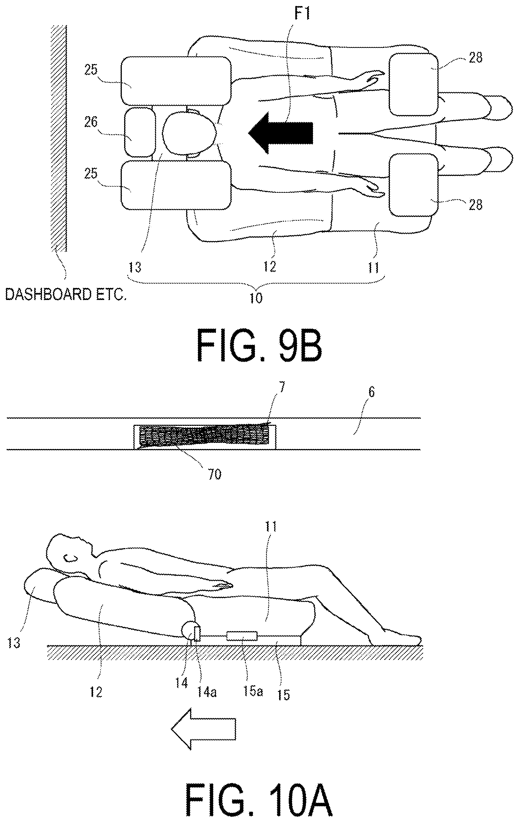 Patent US12139089 Figure 8 – Occupant protecting system