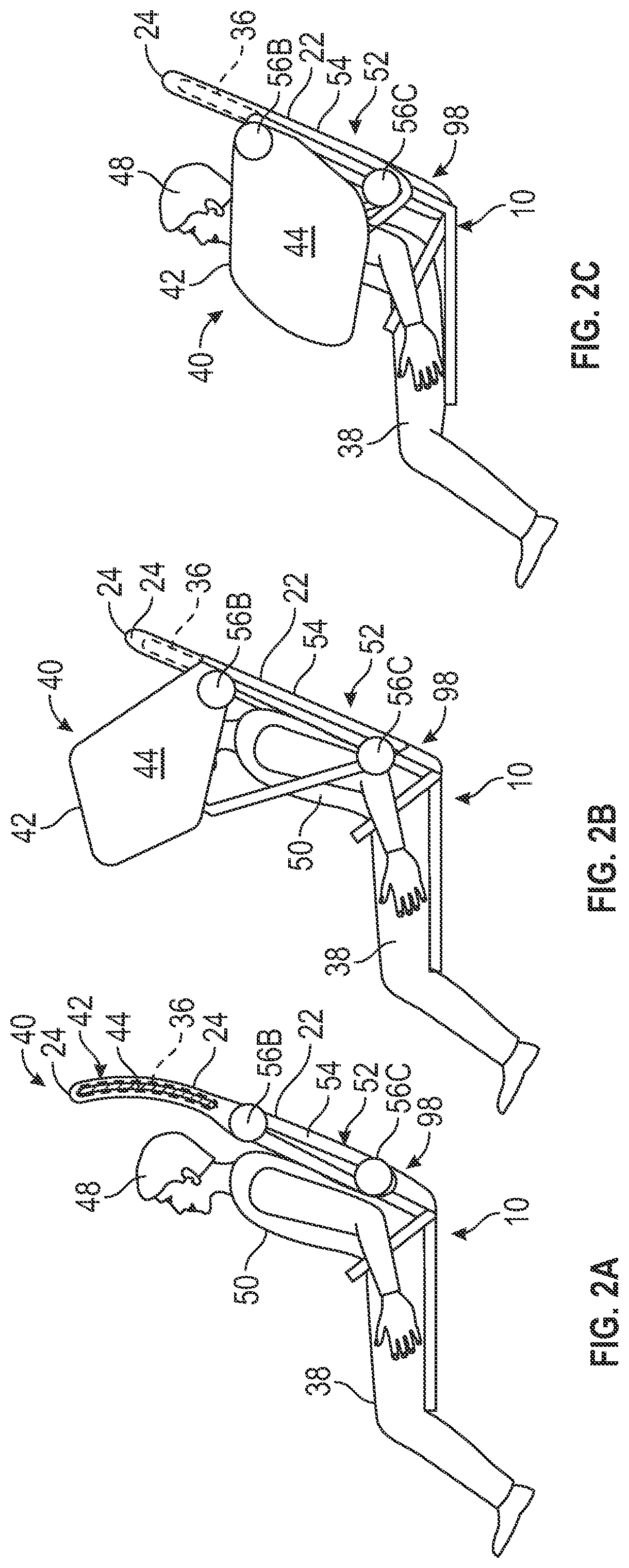 Patent US12139091 Figure 2 – Airbag restraint system for a seat in a vehicle