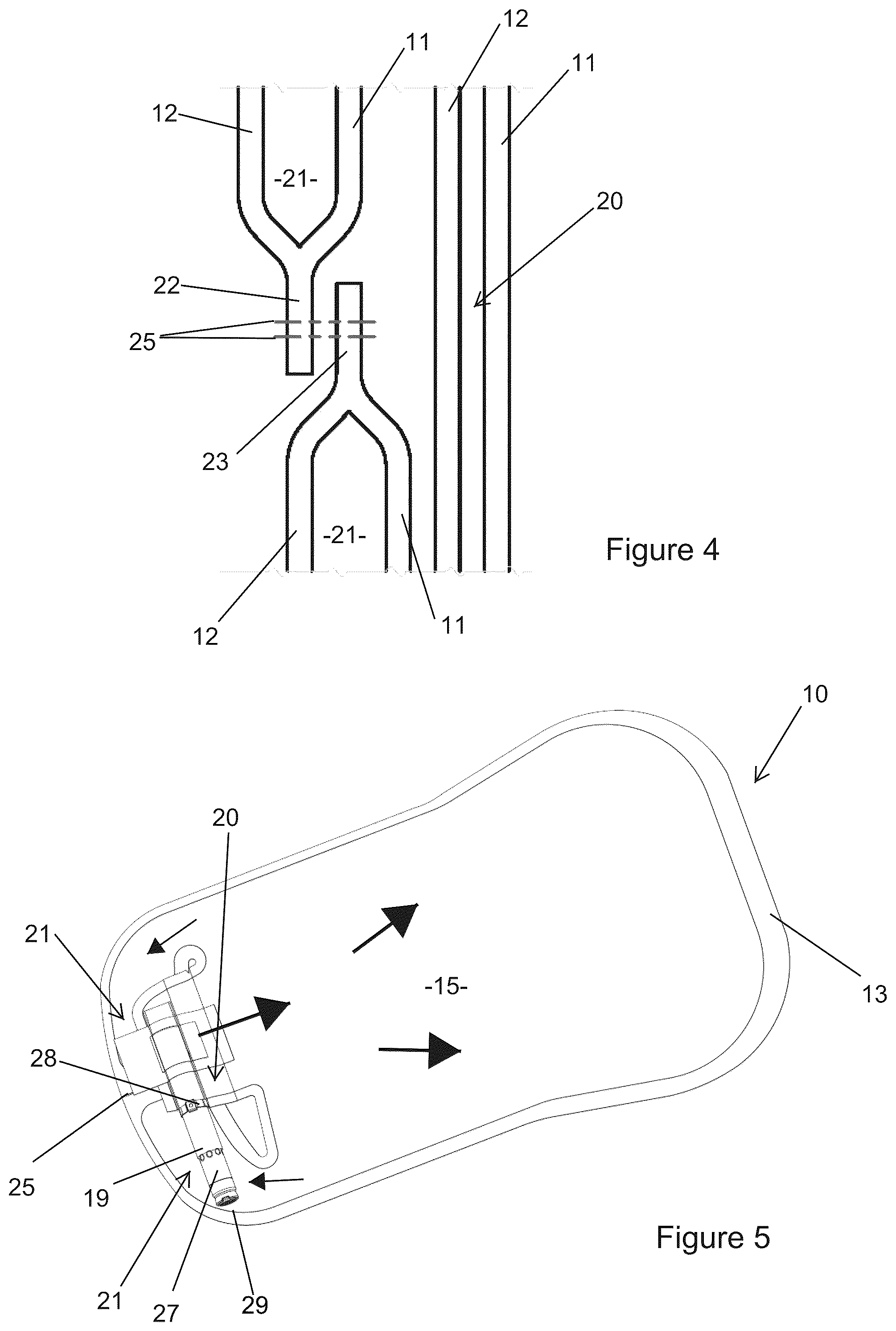 Patent US12139093 Figure 3 – Inflatable airbag